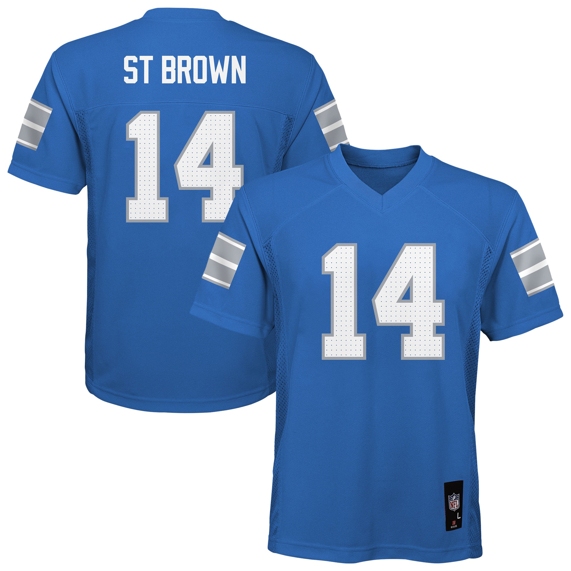 Amon-Ra St. Brown Detroit Lions Outerstuff Preschool Player Jersey - Blue