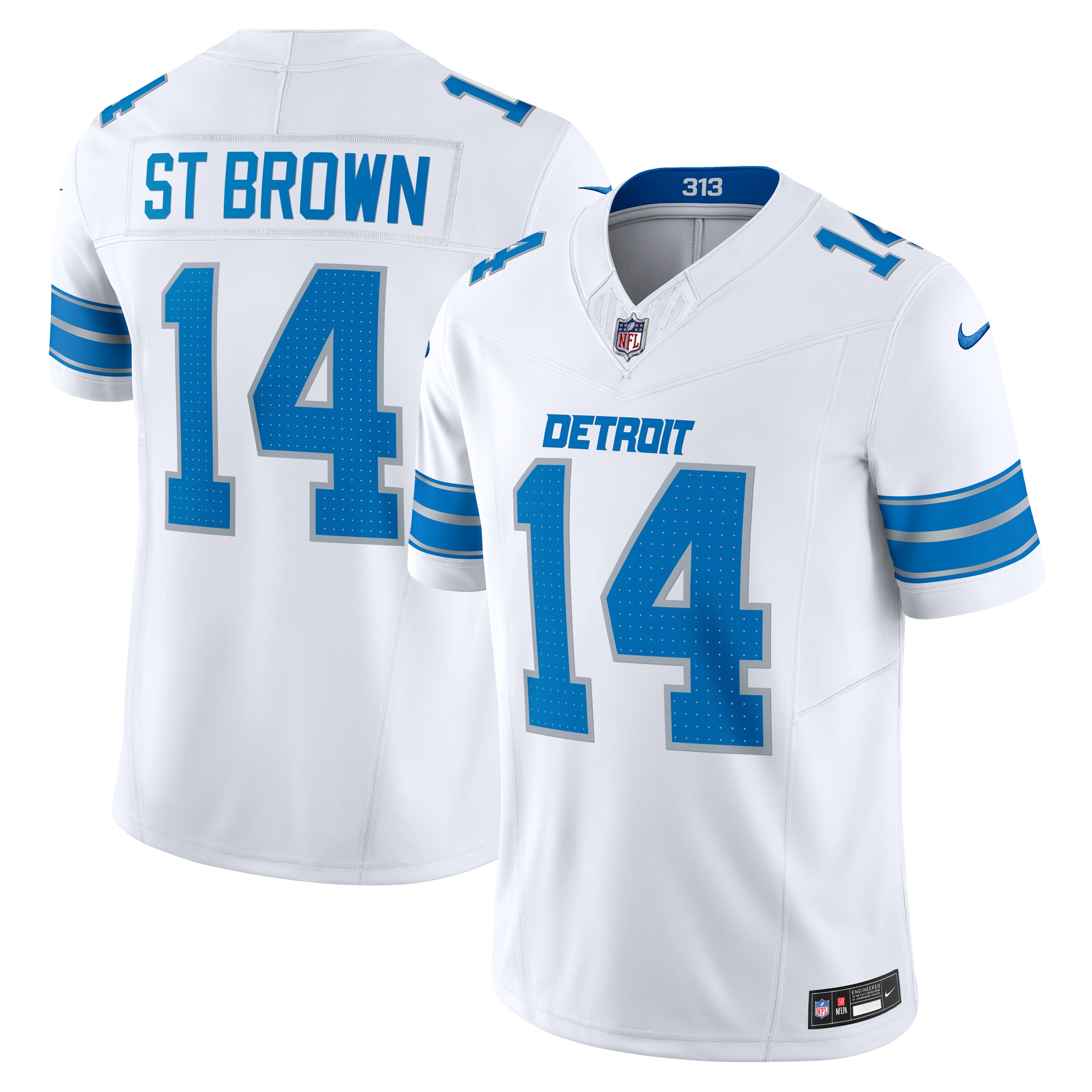 Amon-Ra St. Brown Detroit Lions Vapor F.U.S.E. Limited Jersey