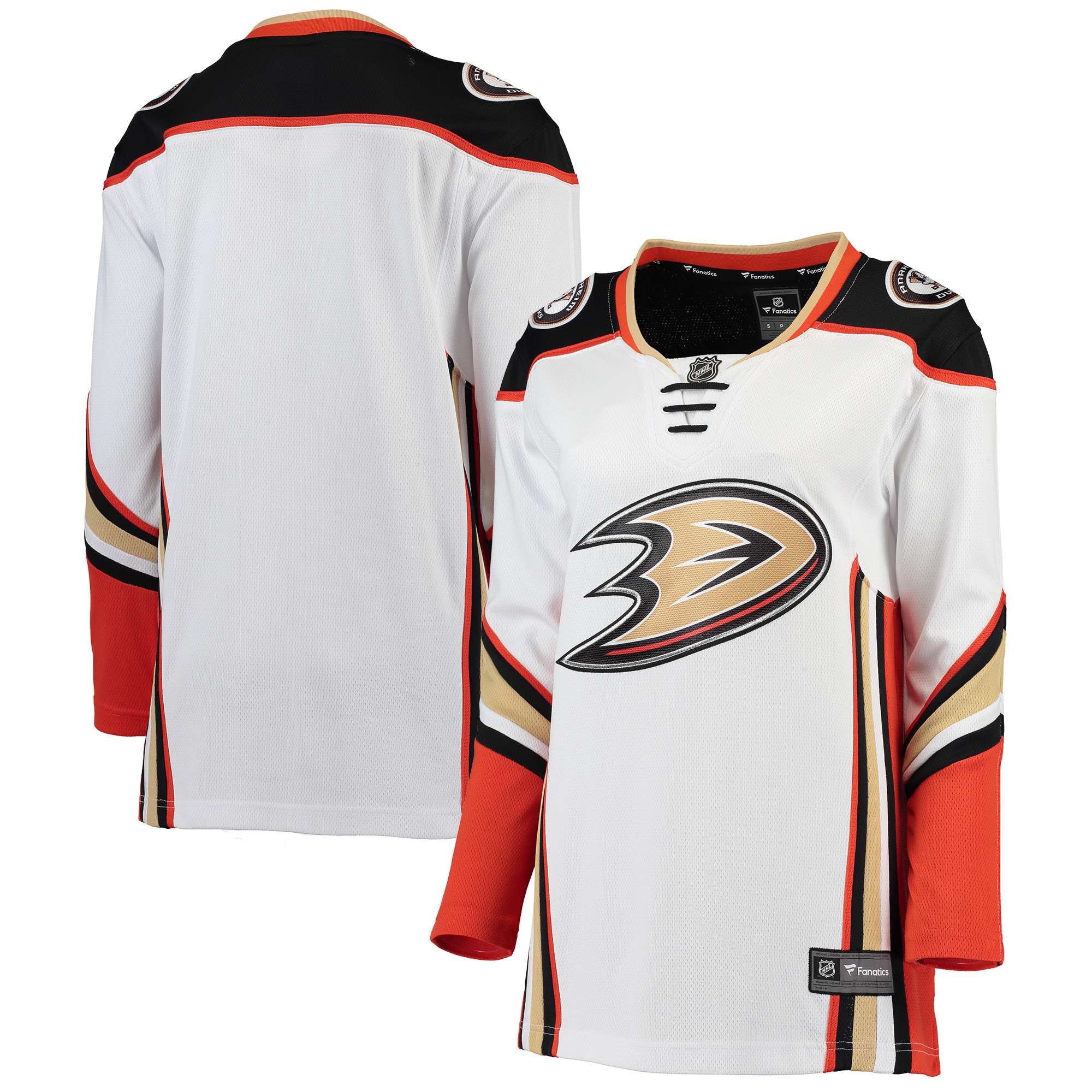 Anaheim Ducks Fanatics Women's Away Breakaway Jersey