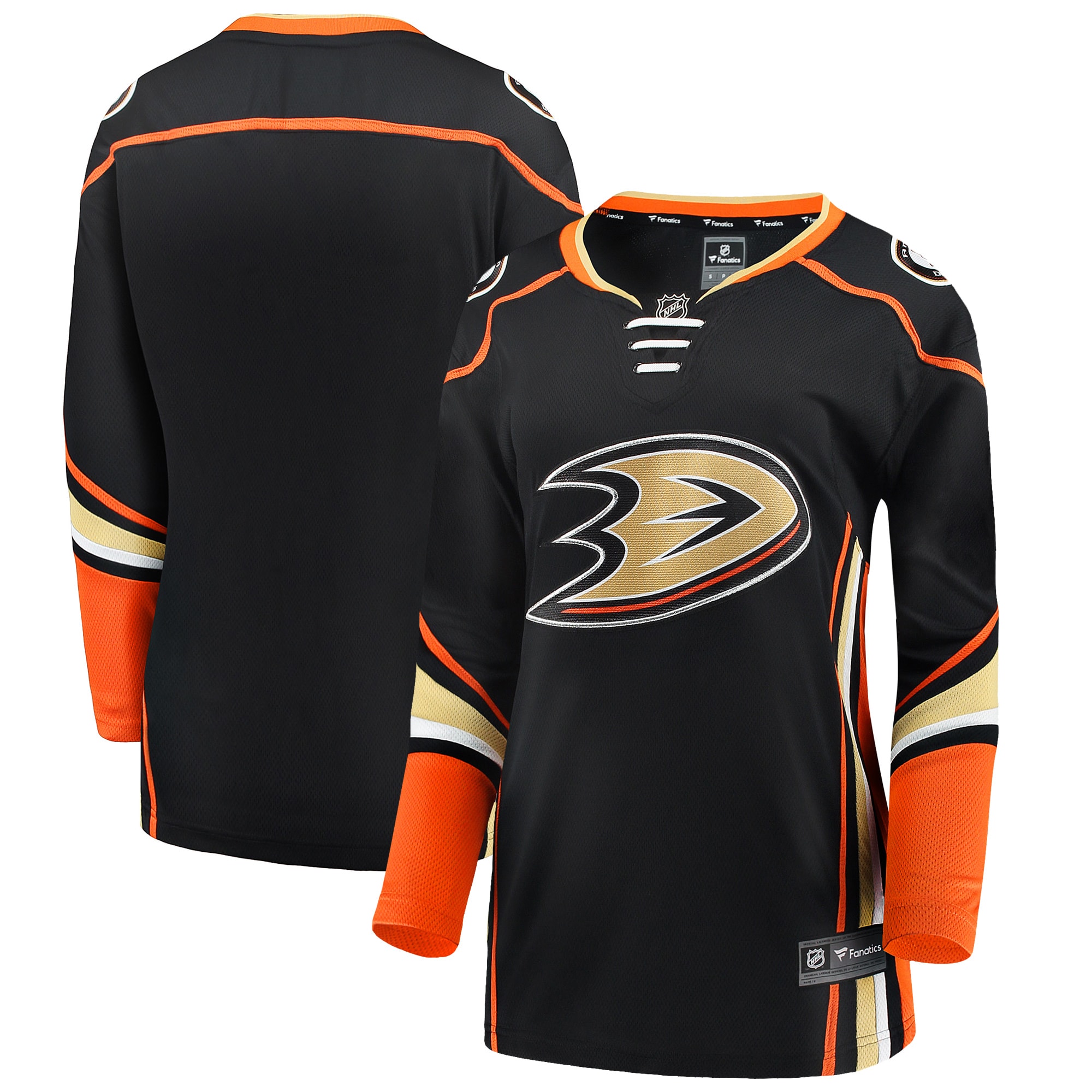 Anaheim Ducks Fanatics Women's Home Breakaway Jersey