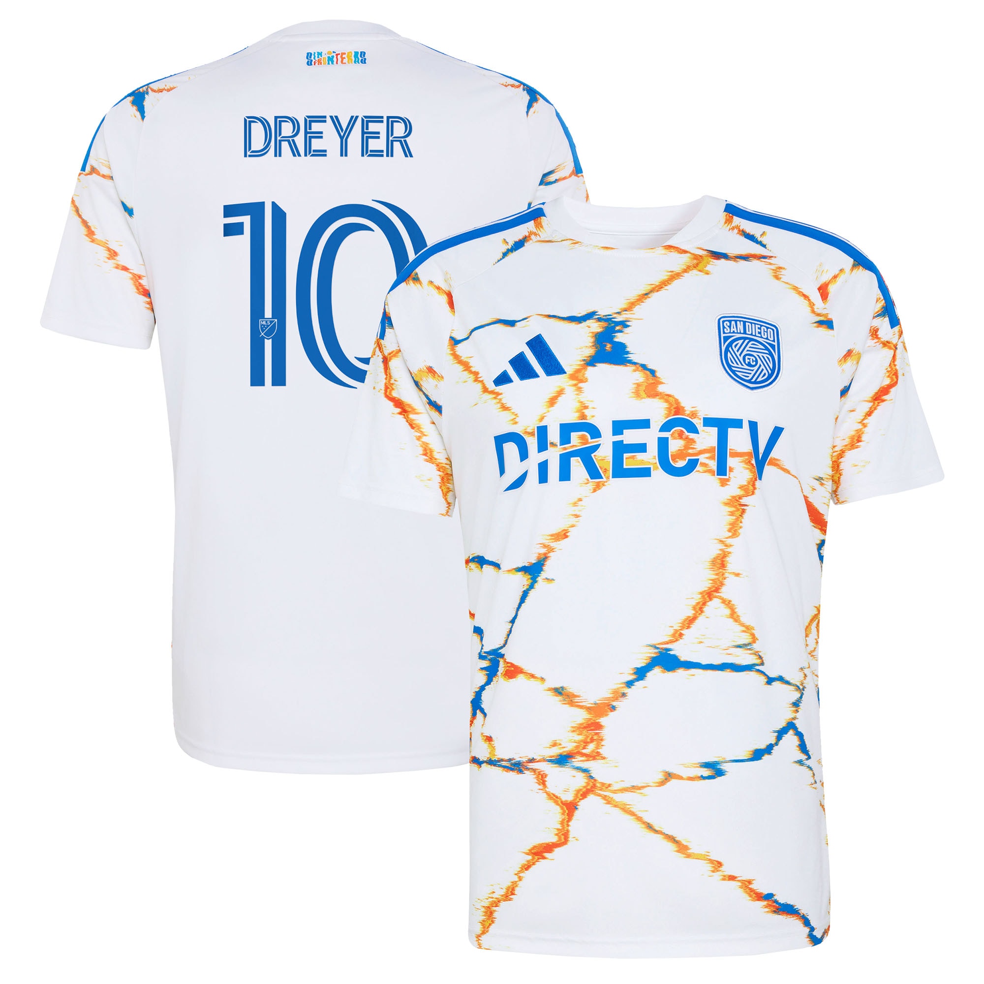 Anders Dreyer San Diego FC 2026 Unprecedented Unity Kit Jersey - White