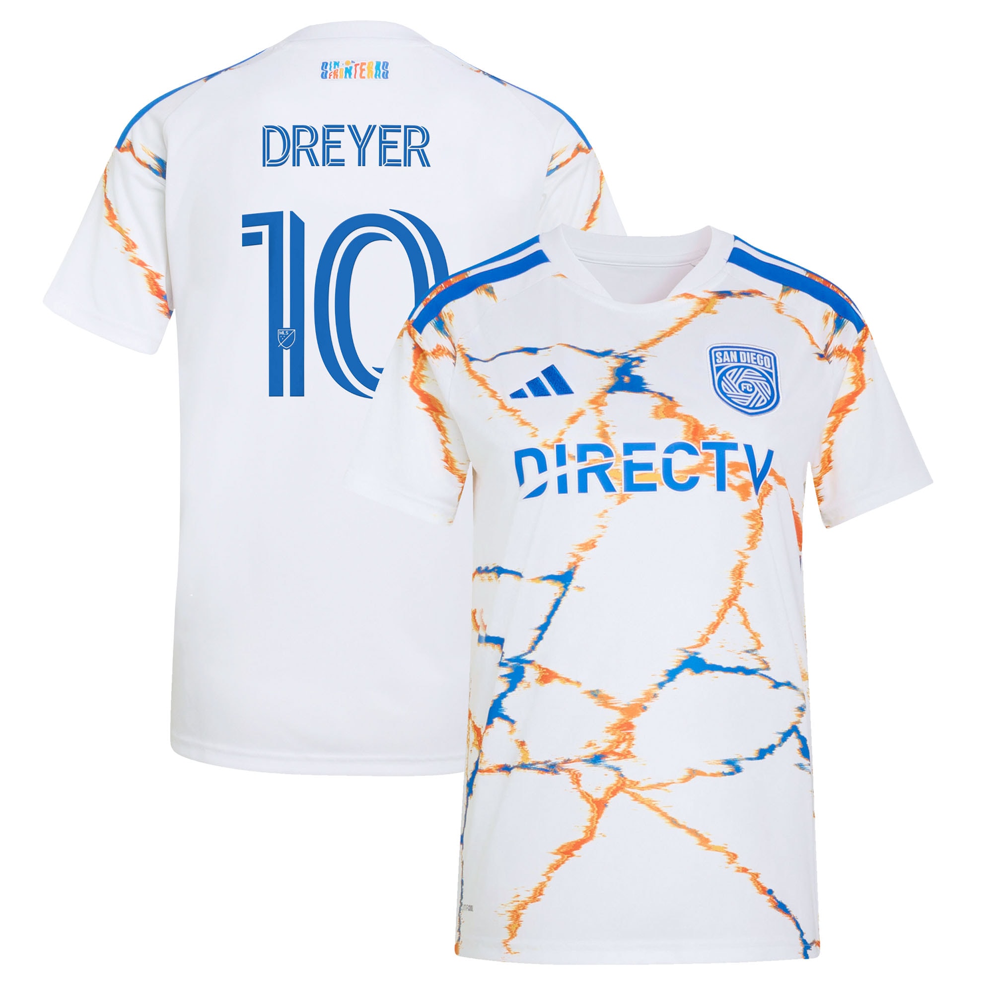 Anders Dreyer San Diego FC Women's 2026 Celebration of Unprecedented Unity Kit Jersey - White