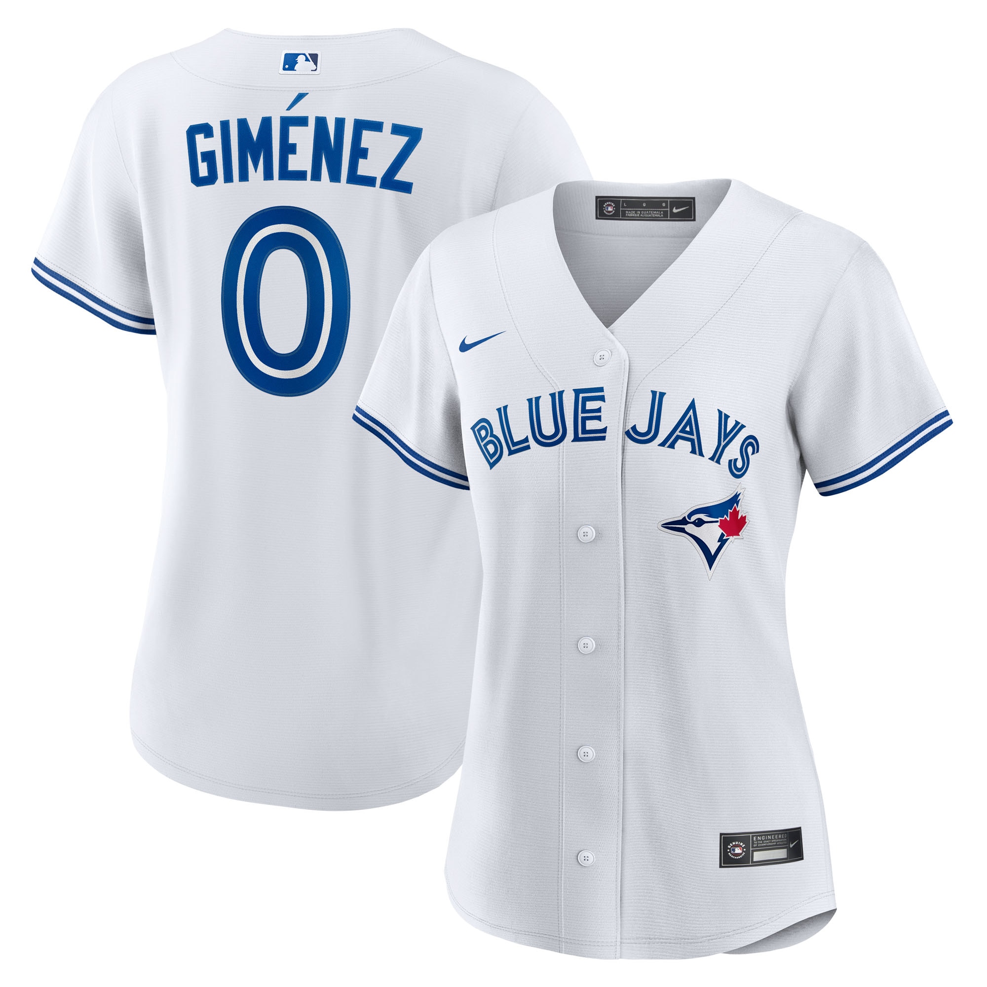 Andrés Giménez Toronto Blue Jays Women's Home Jersey - White