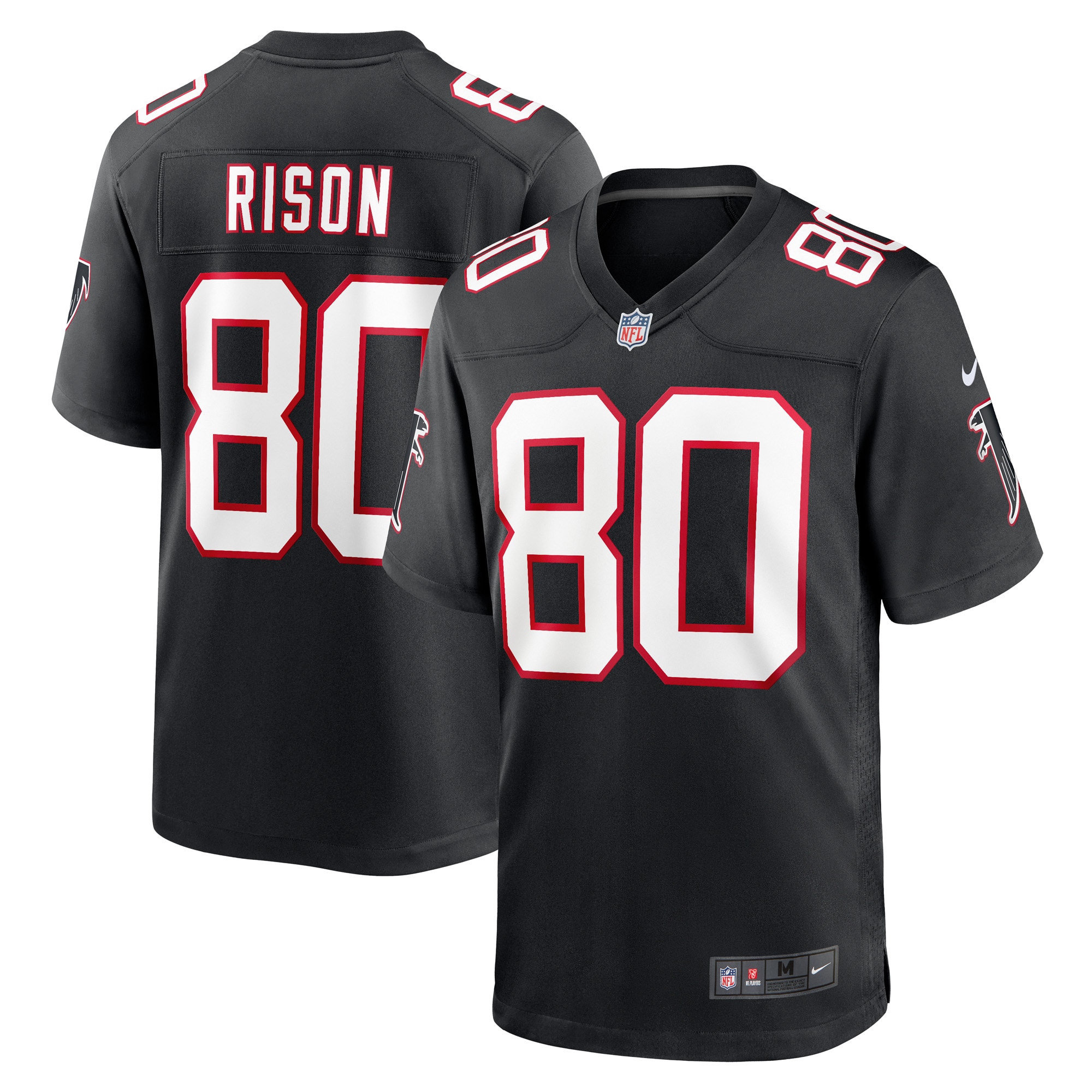Andre Rison Atlanta Falcons Retired Player Jersey - Black