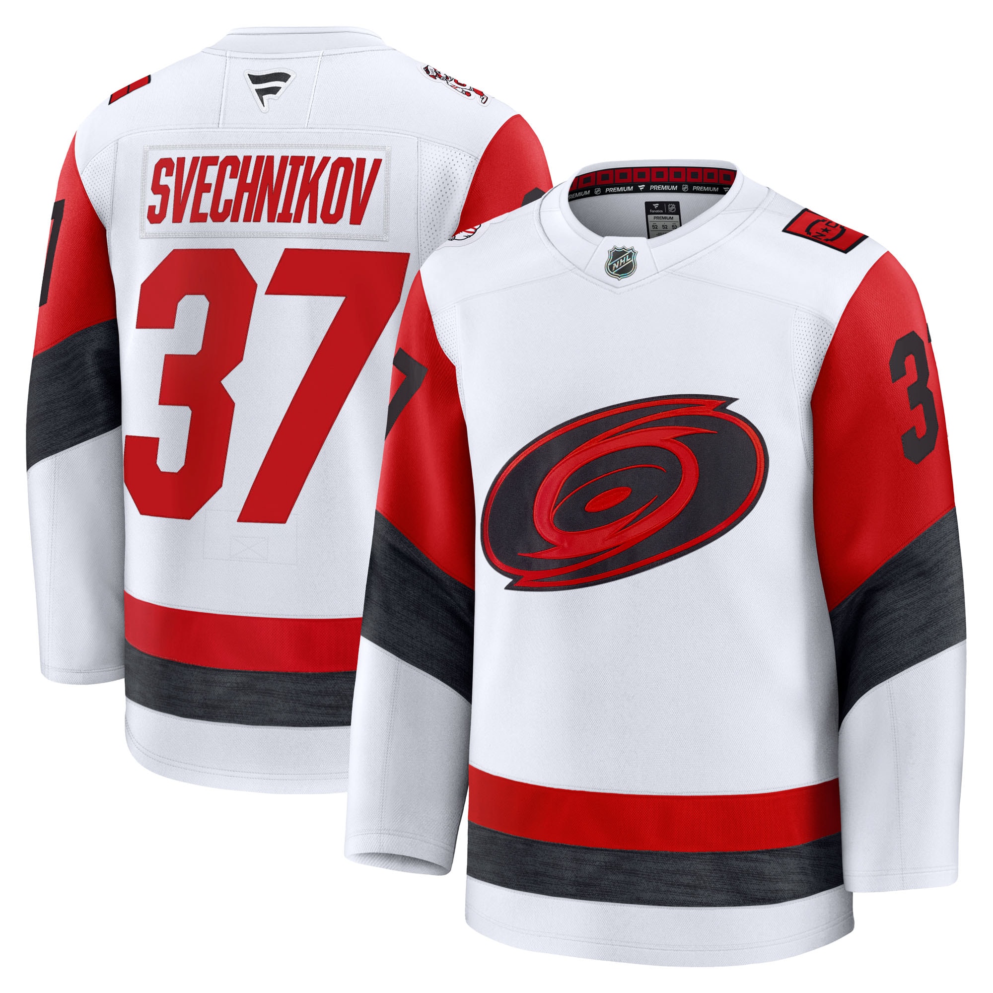Andrei Svechnikov Carolina Hurricanes Fanatics Away Premium Jersey - White