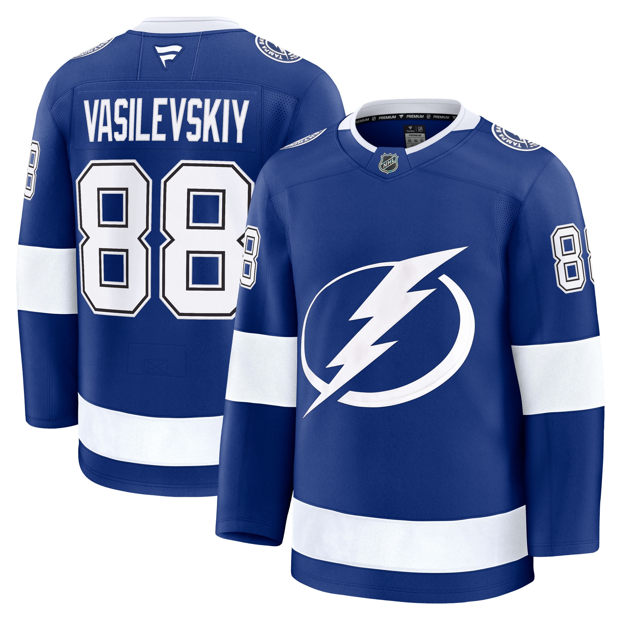 Andrei Vasilevskiy Tampa Bay Lightning Fanatics Home Premium Jersey