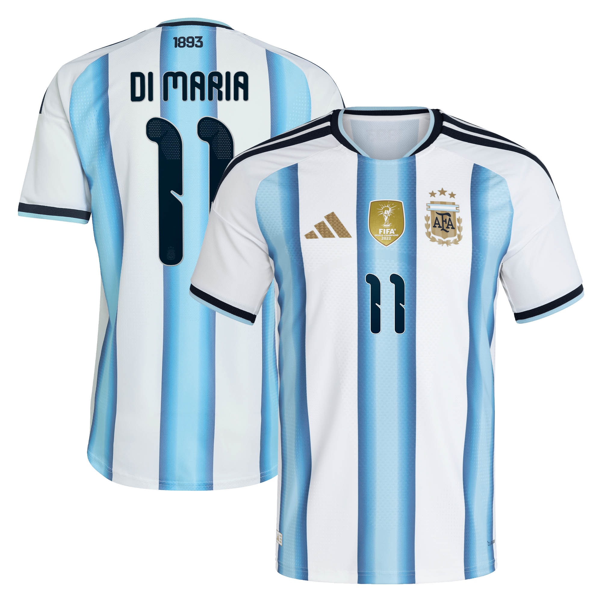 Angel Di Maria Argentina National Team 2026 Home Jersey - White