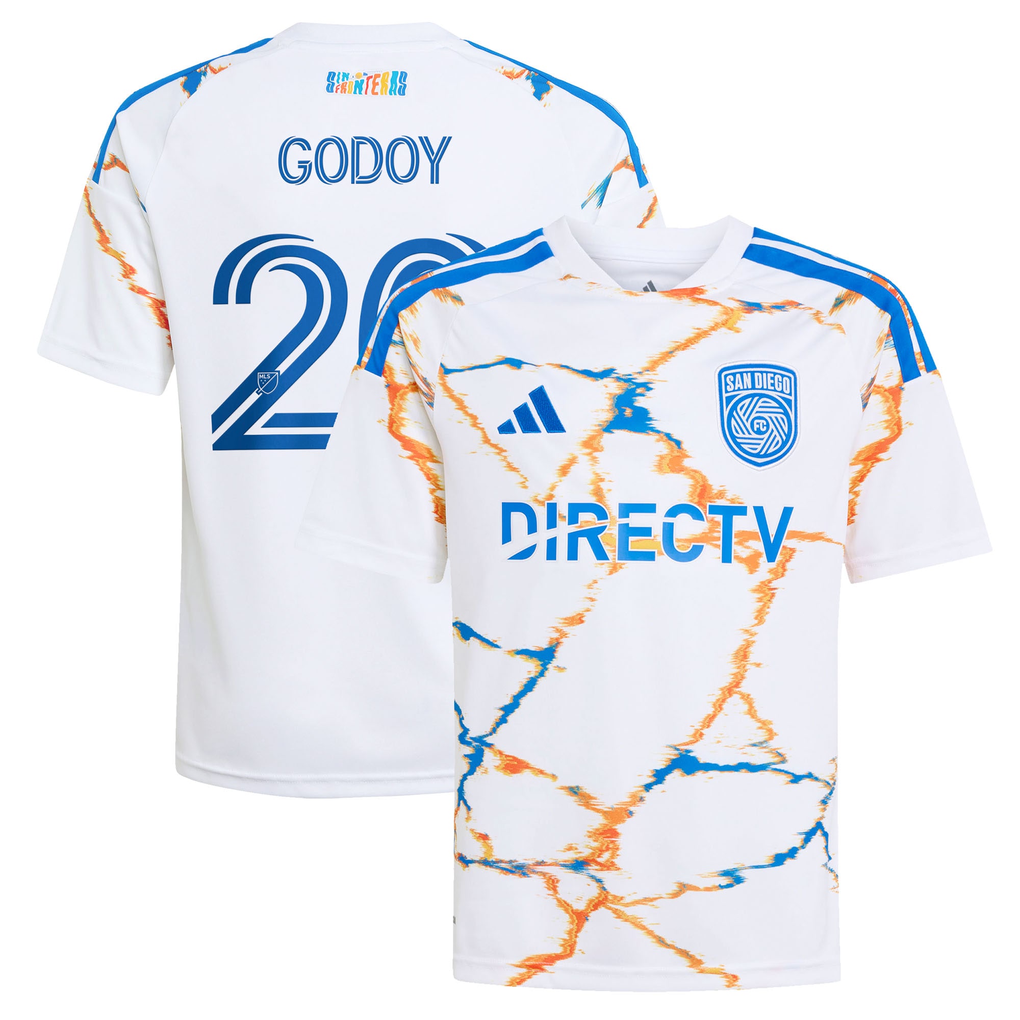 Anibal Godoy San Diego FC Youth 2026 Unprecedented Unity Kit Jersey - White