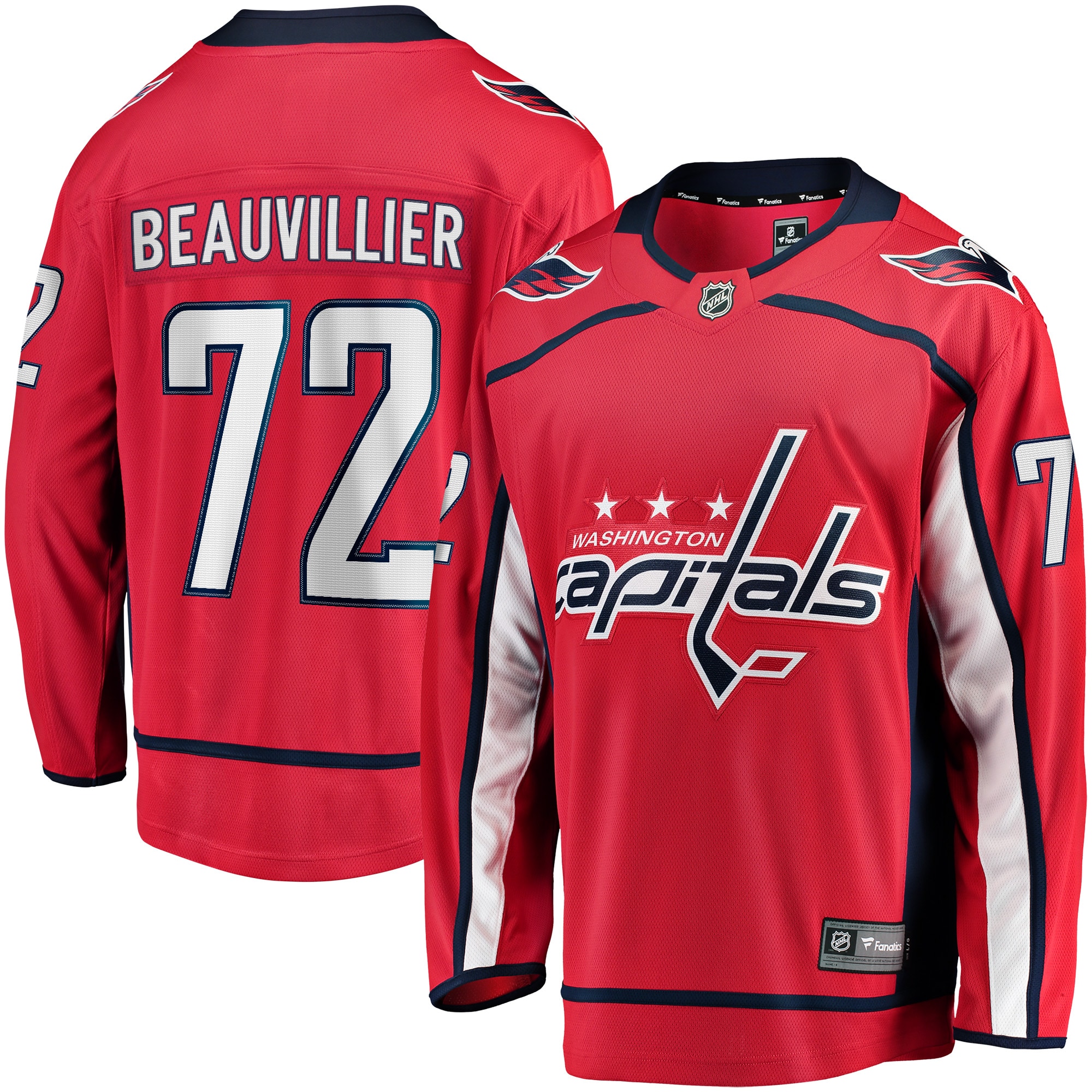 Anthony Beauvillier Washington Capitals Fanatics Home Breakaway Jersey - Red