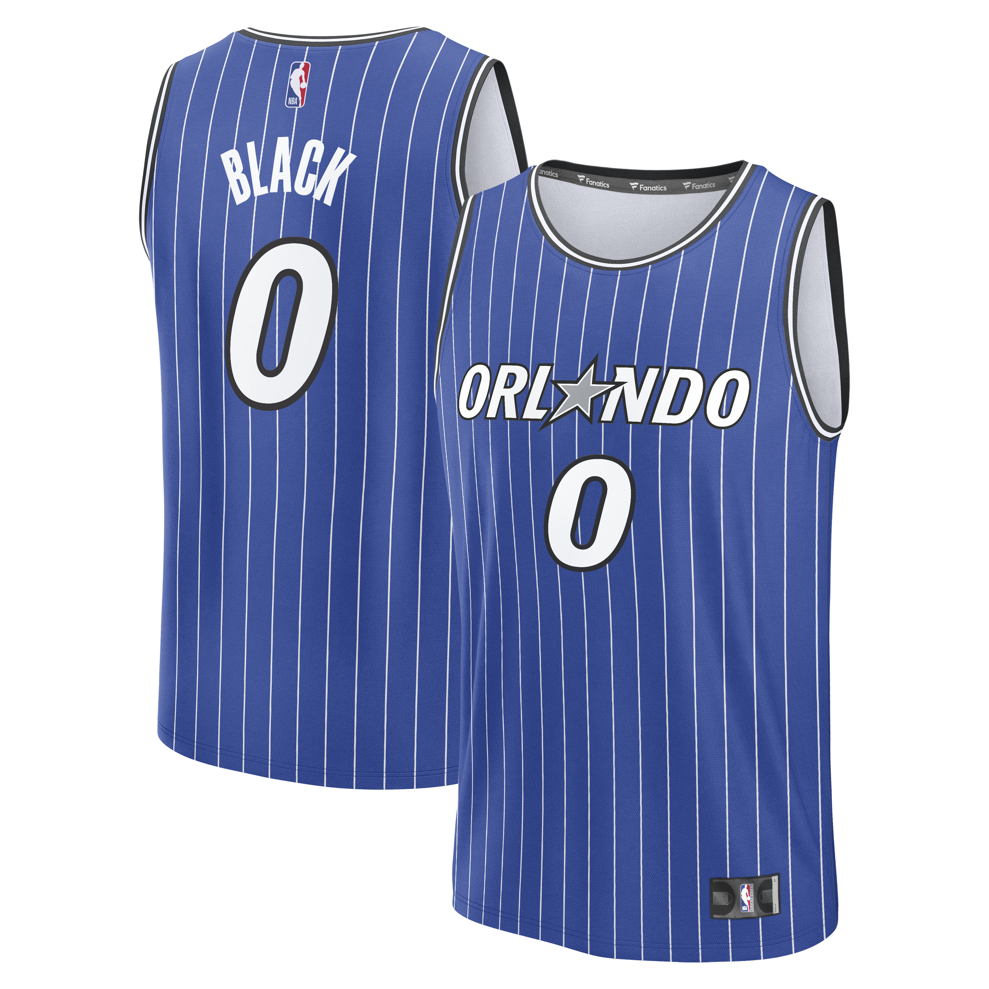 Anthony Black Orlando Magic Fanatics Fast Break Jersey - Royal - Icon Edition