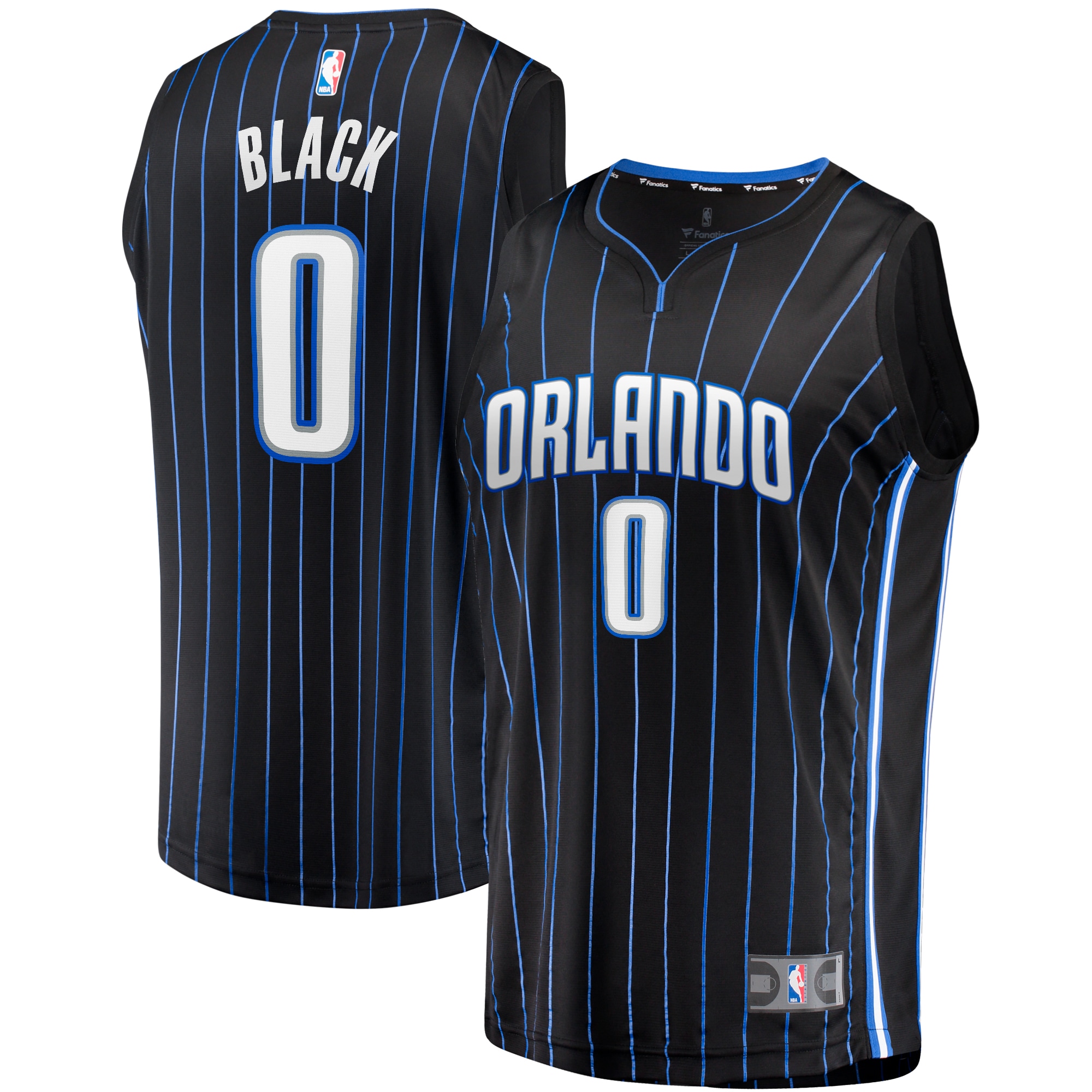 Anthony Black Orlando Magic Fanatics Youth Fast Break Jersey - Icon Edition - Black