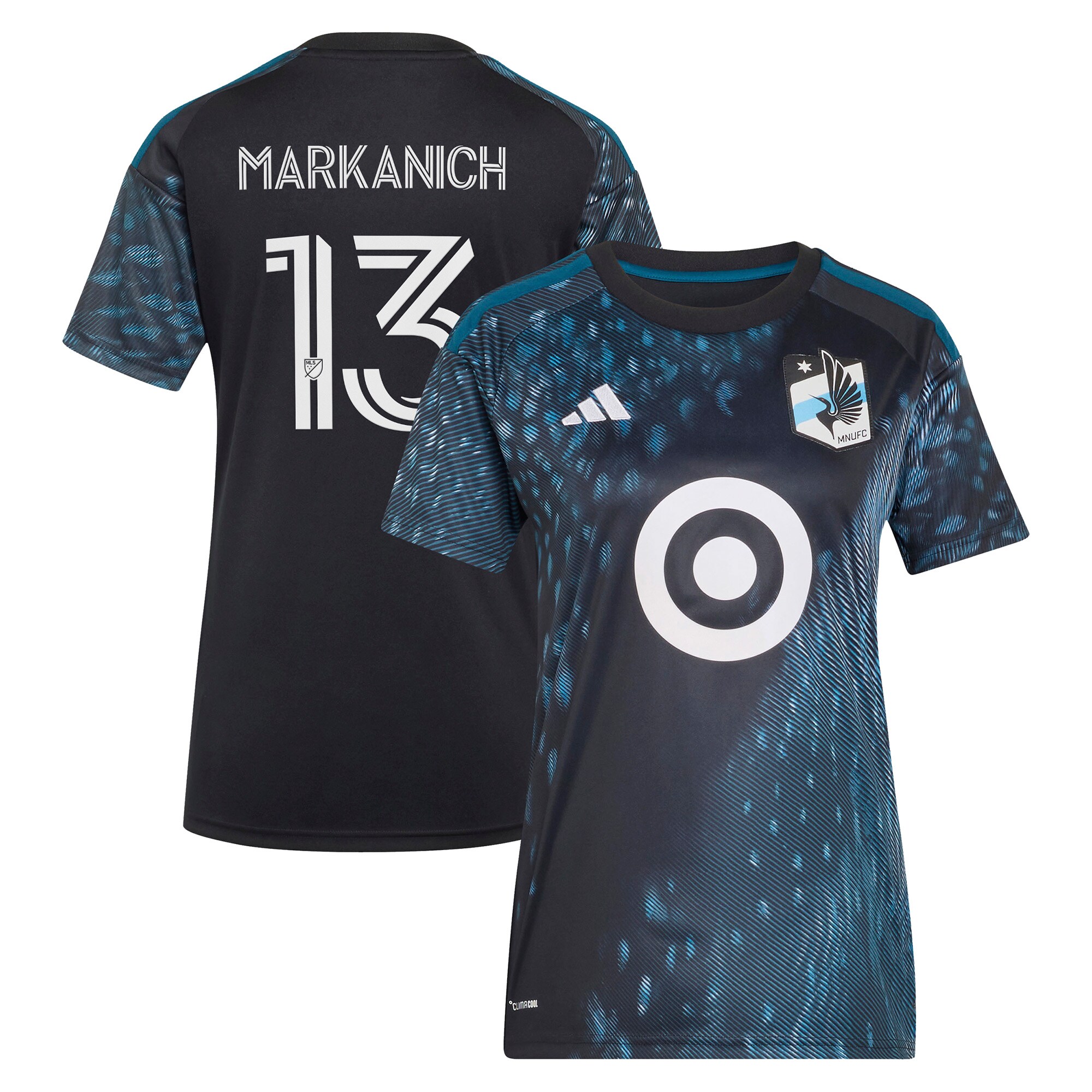 Anthony Markanich Minnesota United FC Women's 2026 The Decade Kit Jersey - Black
