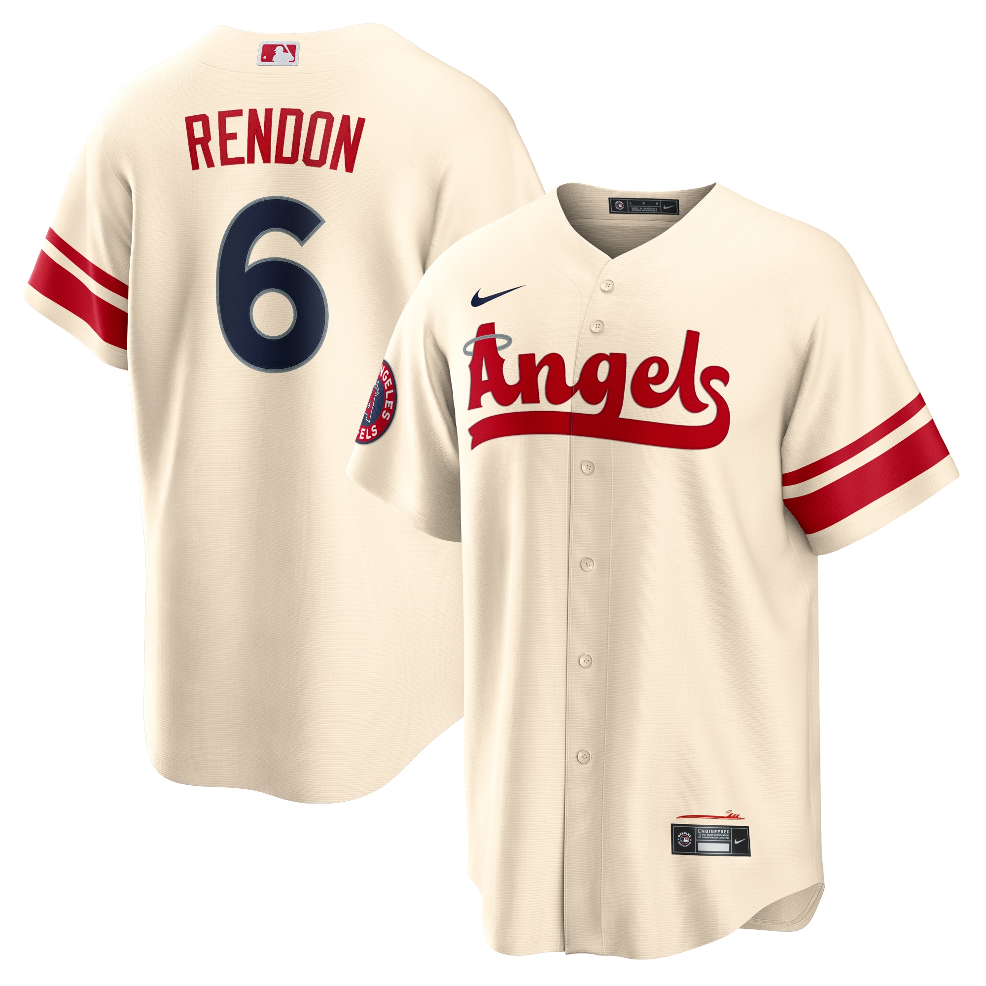 Anthony Rendon Los Angeles Angels City Connect Player Jersey - Cream