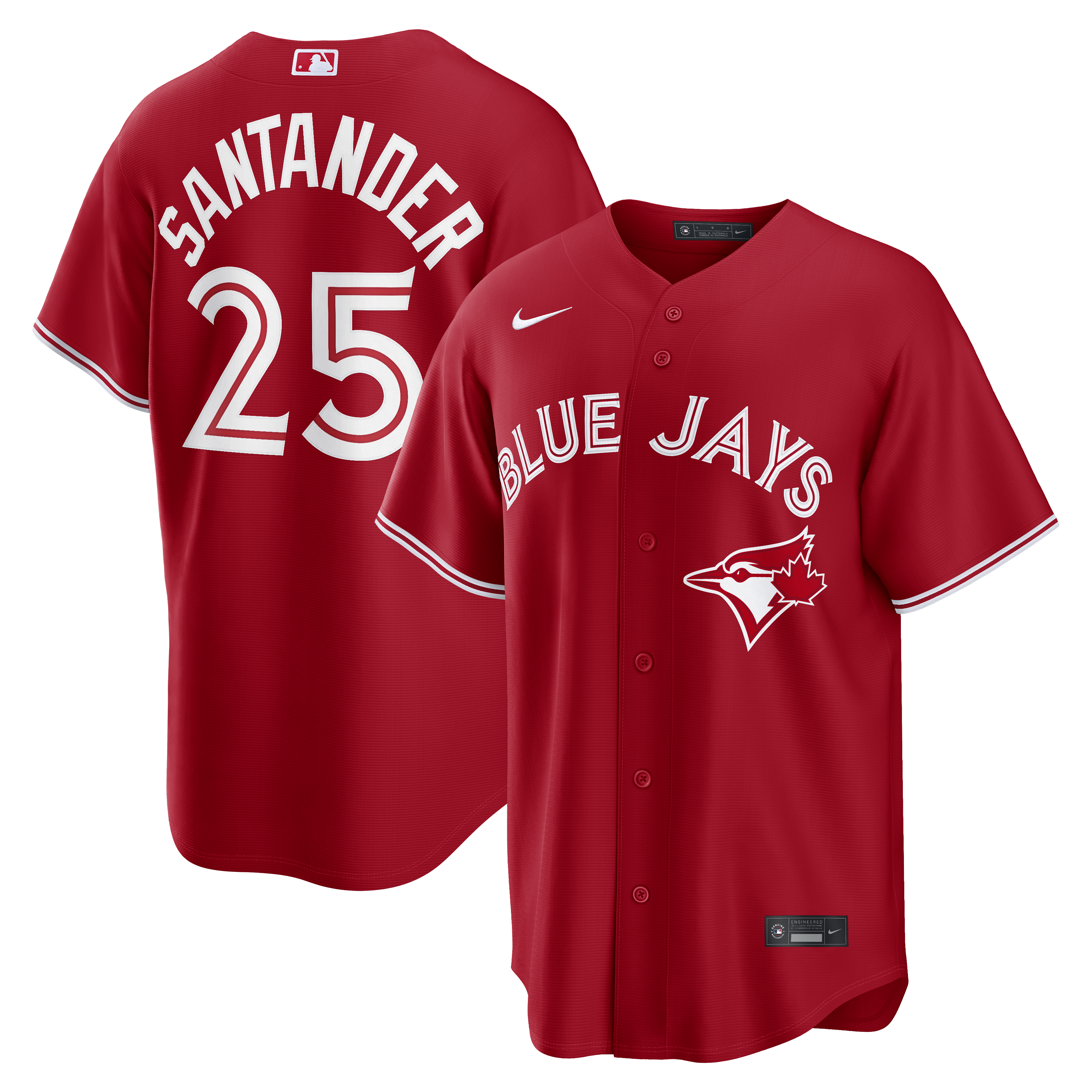 Anthony Santander Toronto Blue Jays Canada Day Jersey