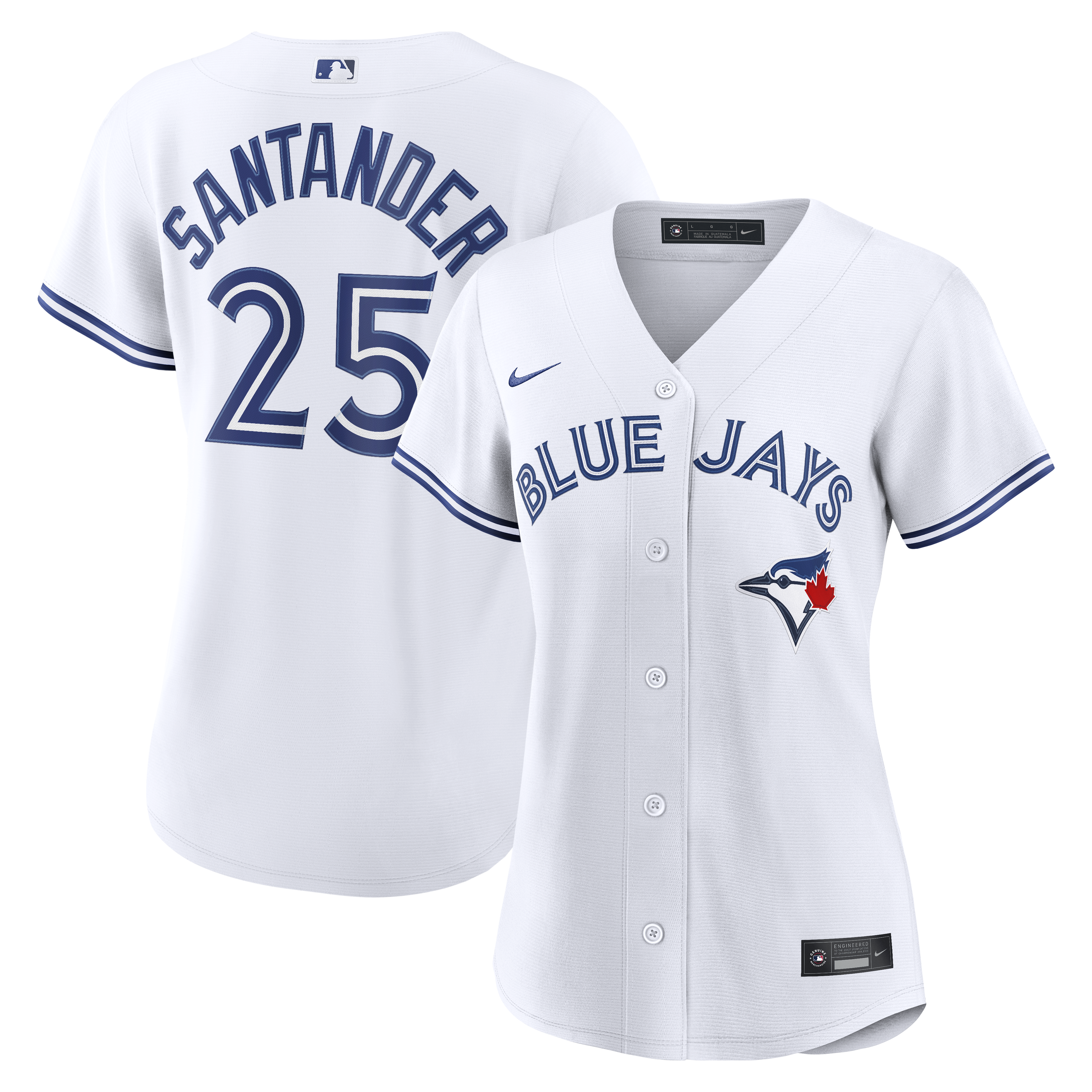 Anthony Santander Toronto Blue Jays Women's Home Jersey - White