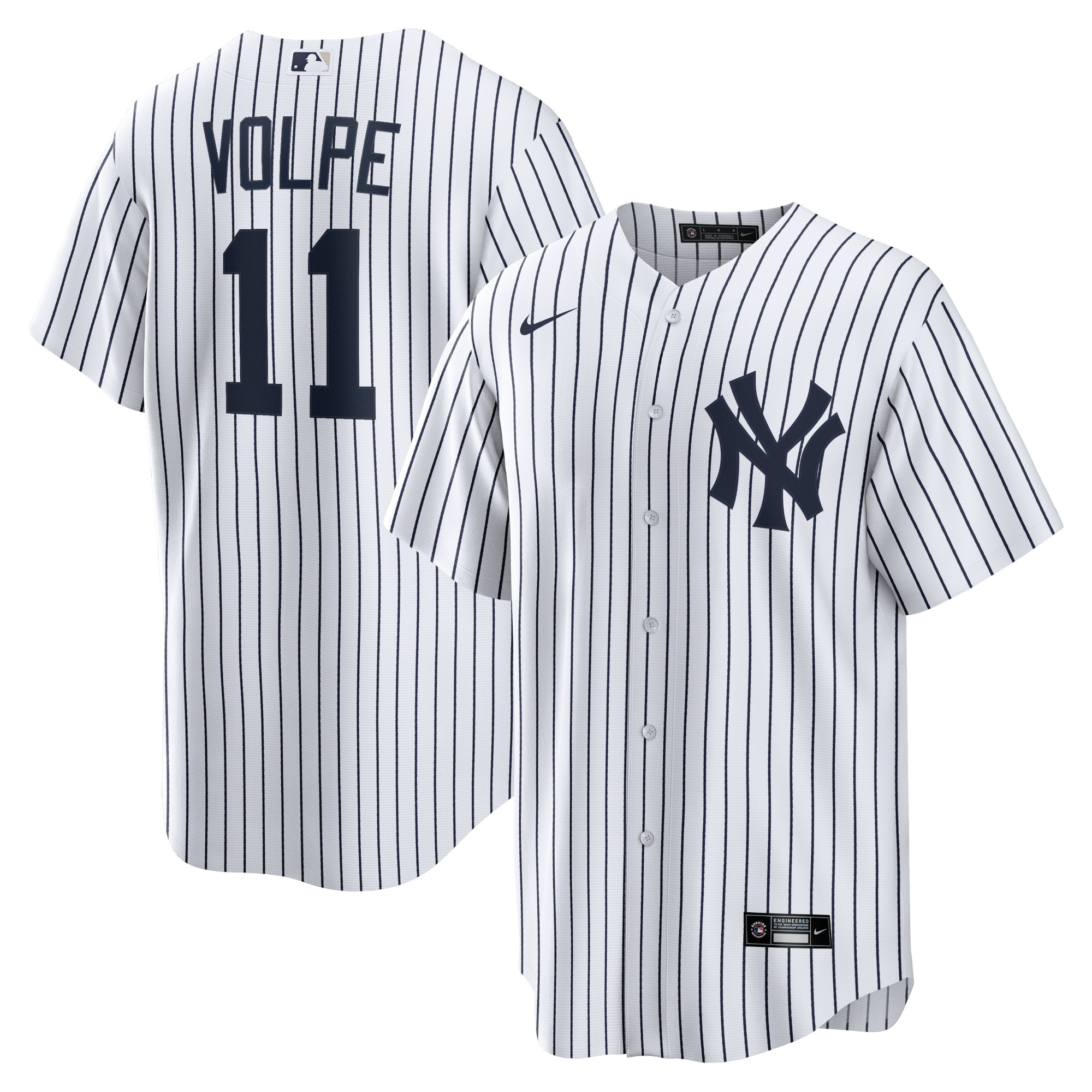 Anthony Volpe New York Yankees Home Player Jersey - White