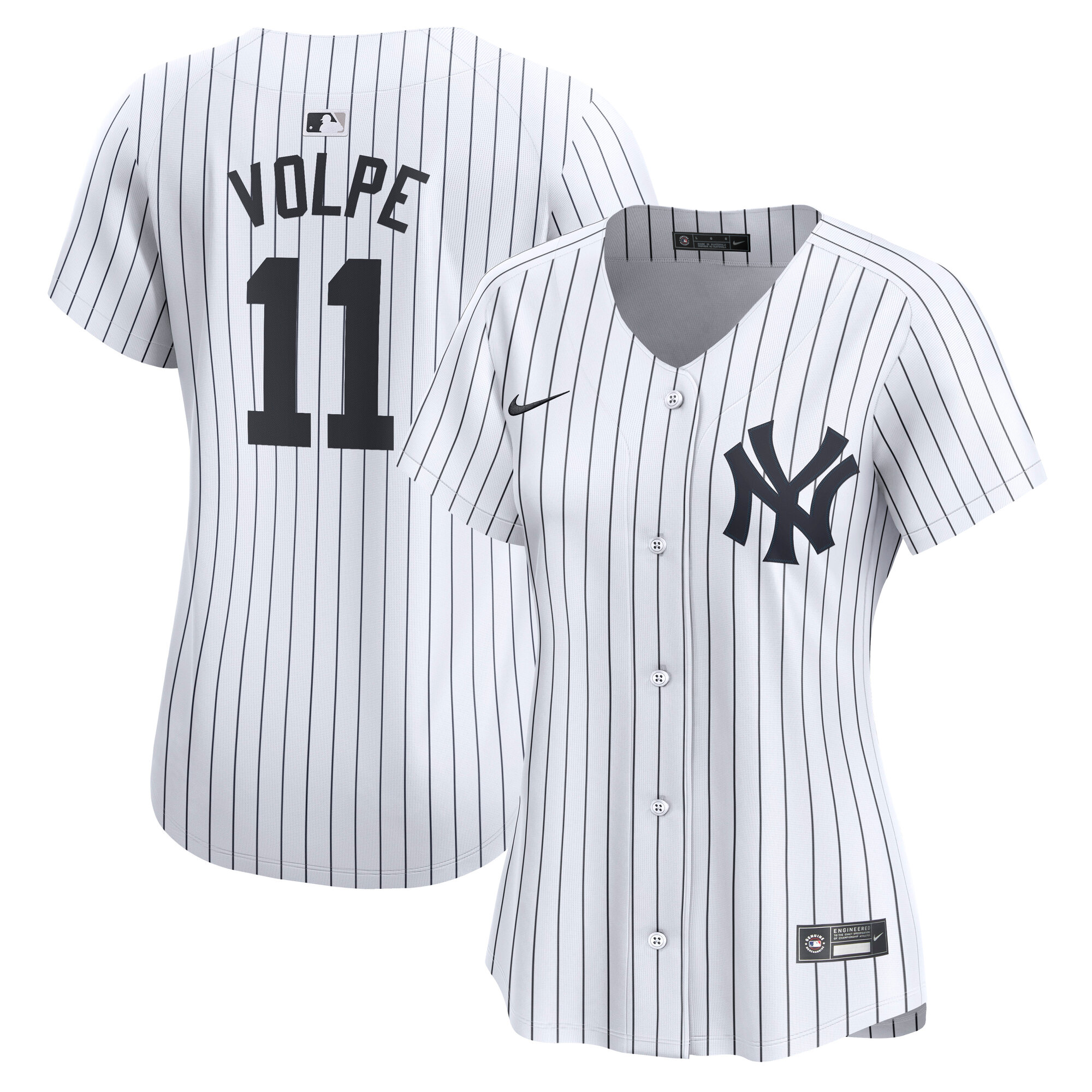 Anthony Volpe New York Yankees Women's Home Limited Player Jersey – White