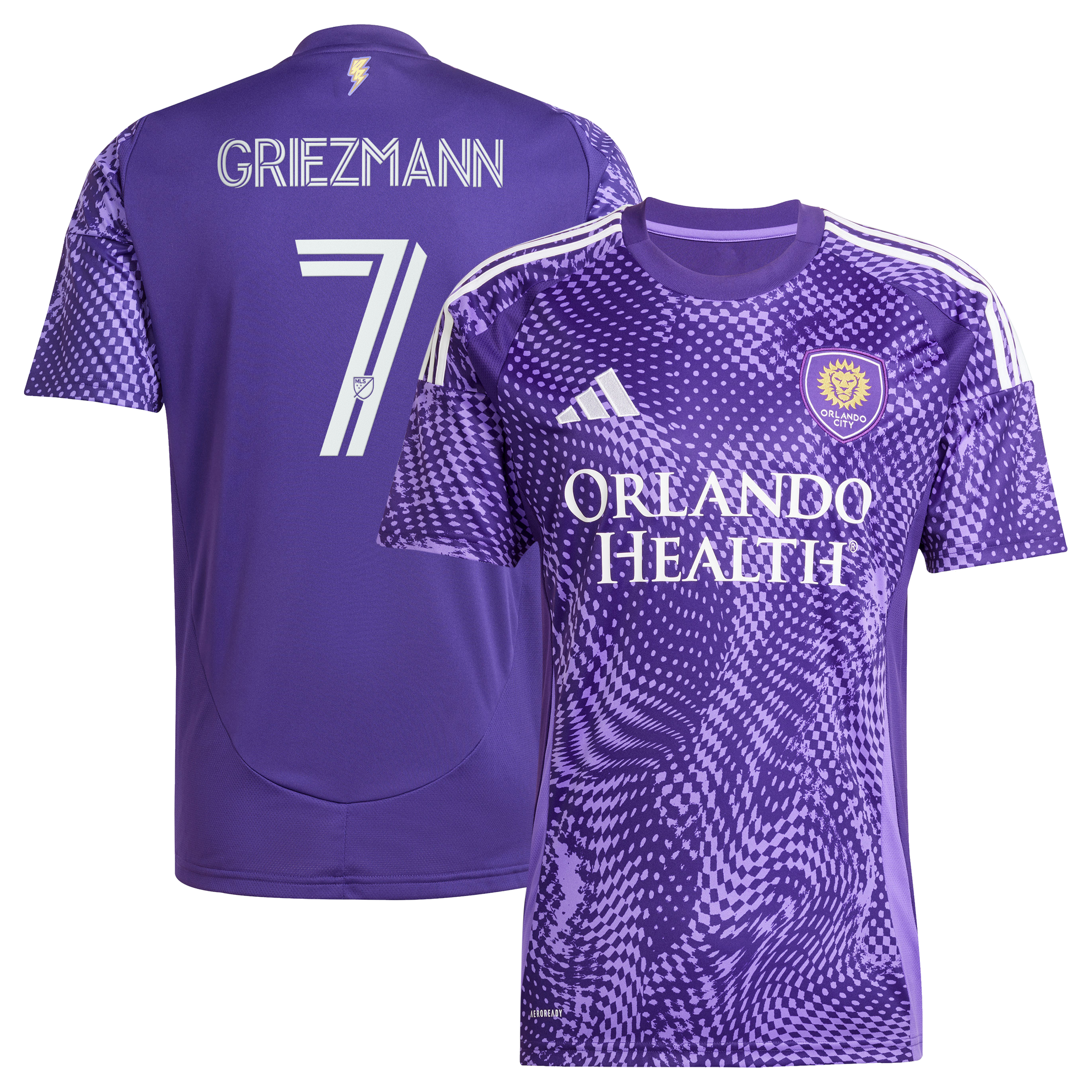 Antoine Griezmann Orlando City SC 2025 Perfect Storm Jersey - Purple