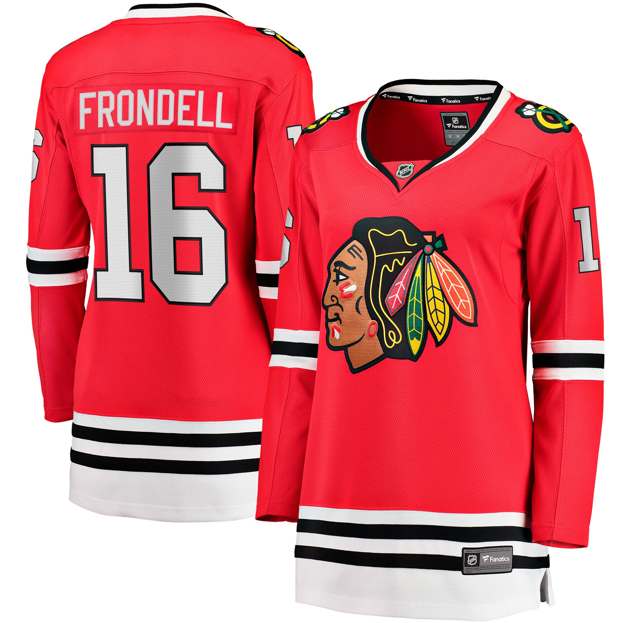 Anton Frondell Chicago Blackhawks Fanatics Women's Breakaway Jersey - Red