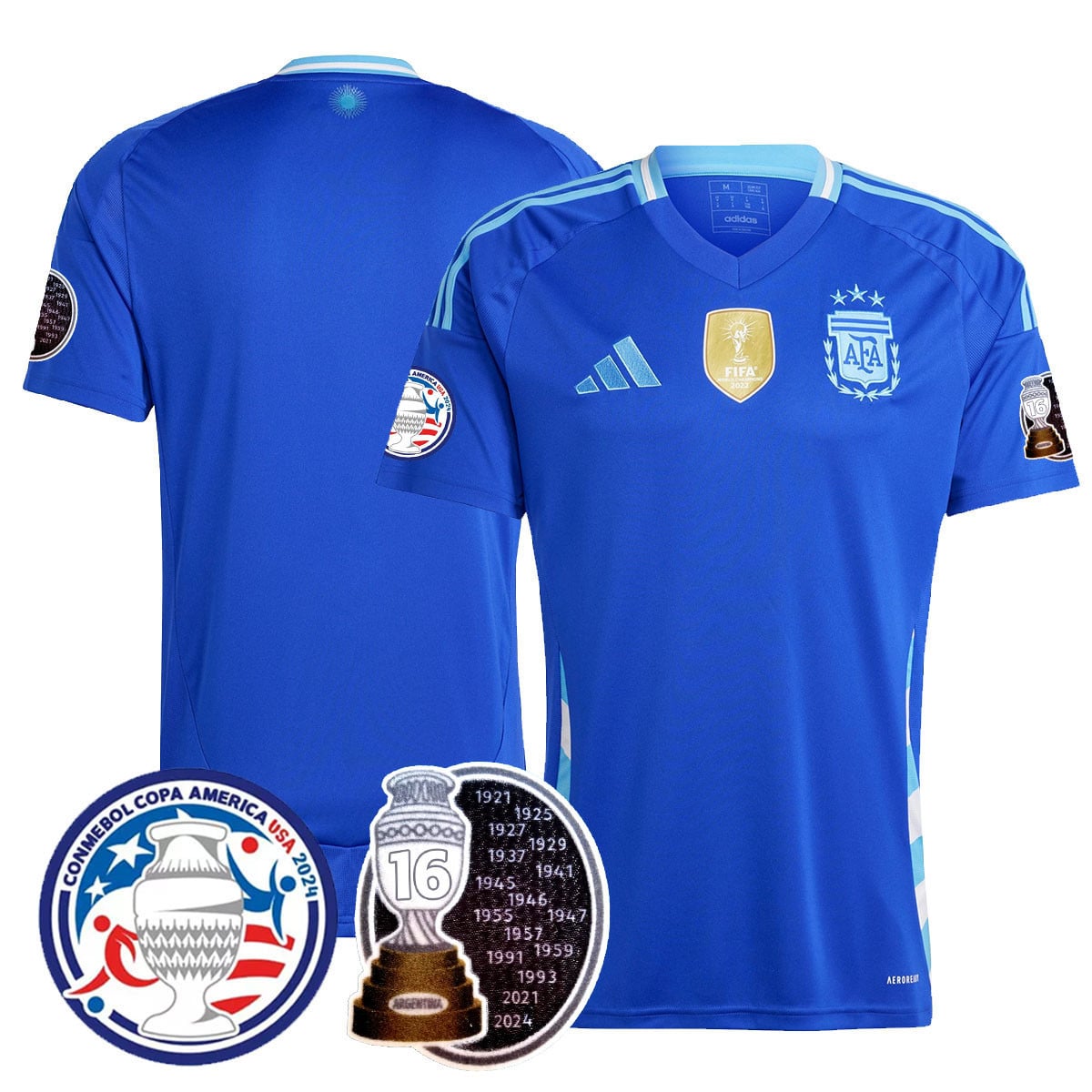Alternative view of Argentina Messi #10 Jersey - Adidas - 2024 Copa America