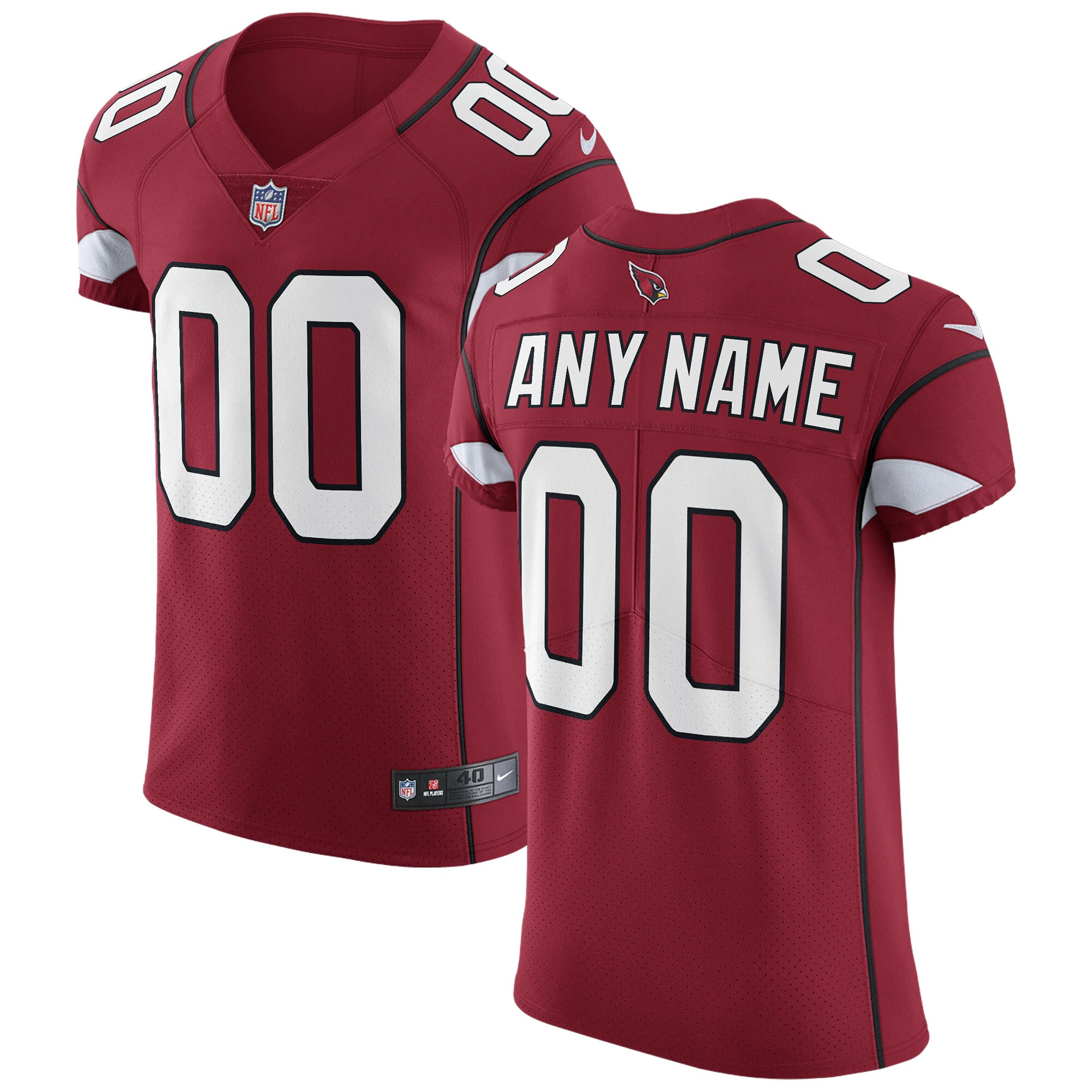 Arizona Cardinals Maroon Custom Jersey - Design Your Own!
