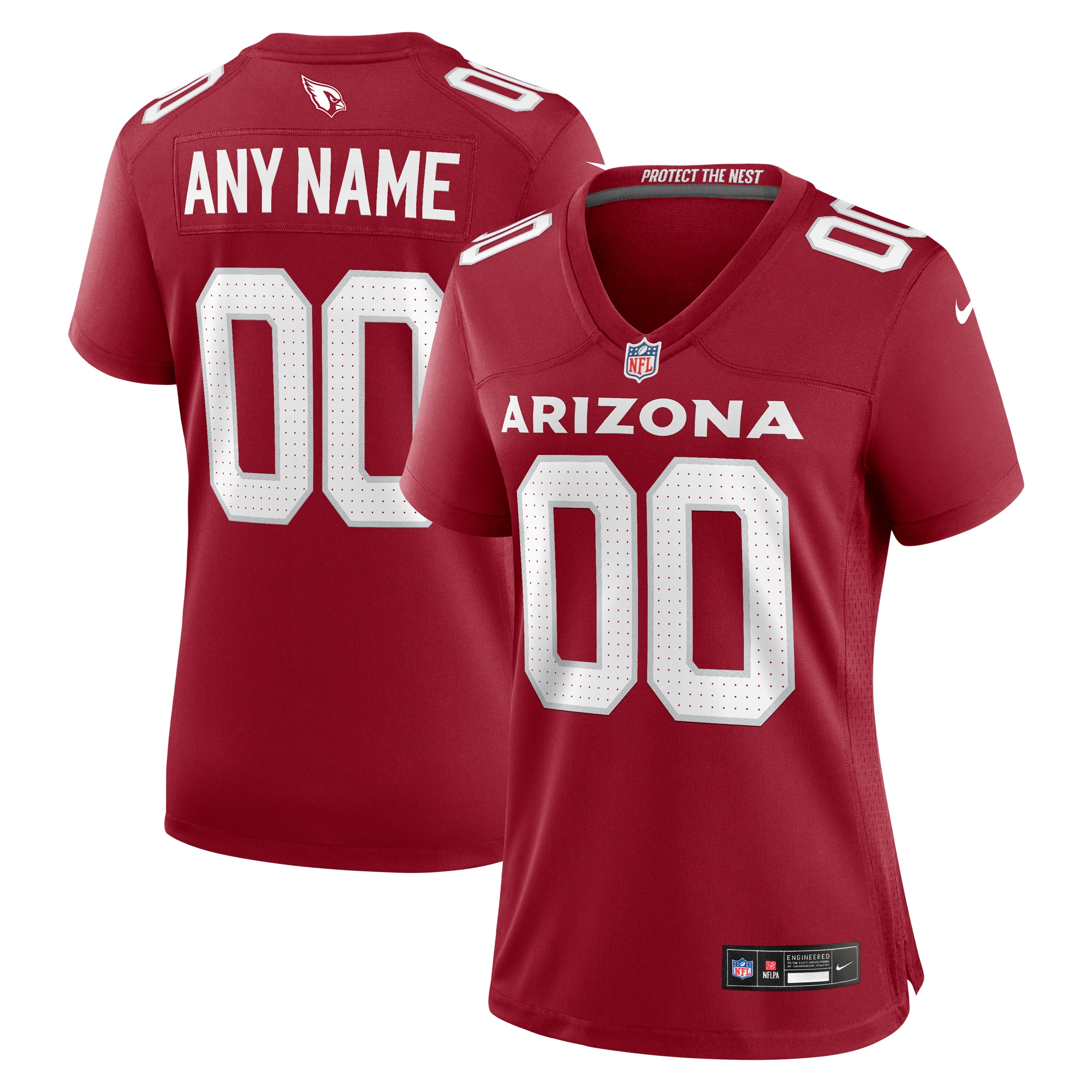 Arizona Cardinals Women's Custom Game Jersey