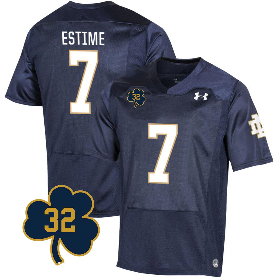 Alternative view of armour Notre Dame Hartman #10 Jersey - Under Armour Notre Dame Hartman