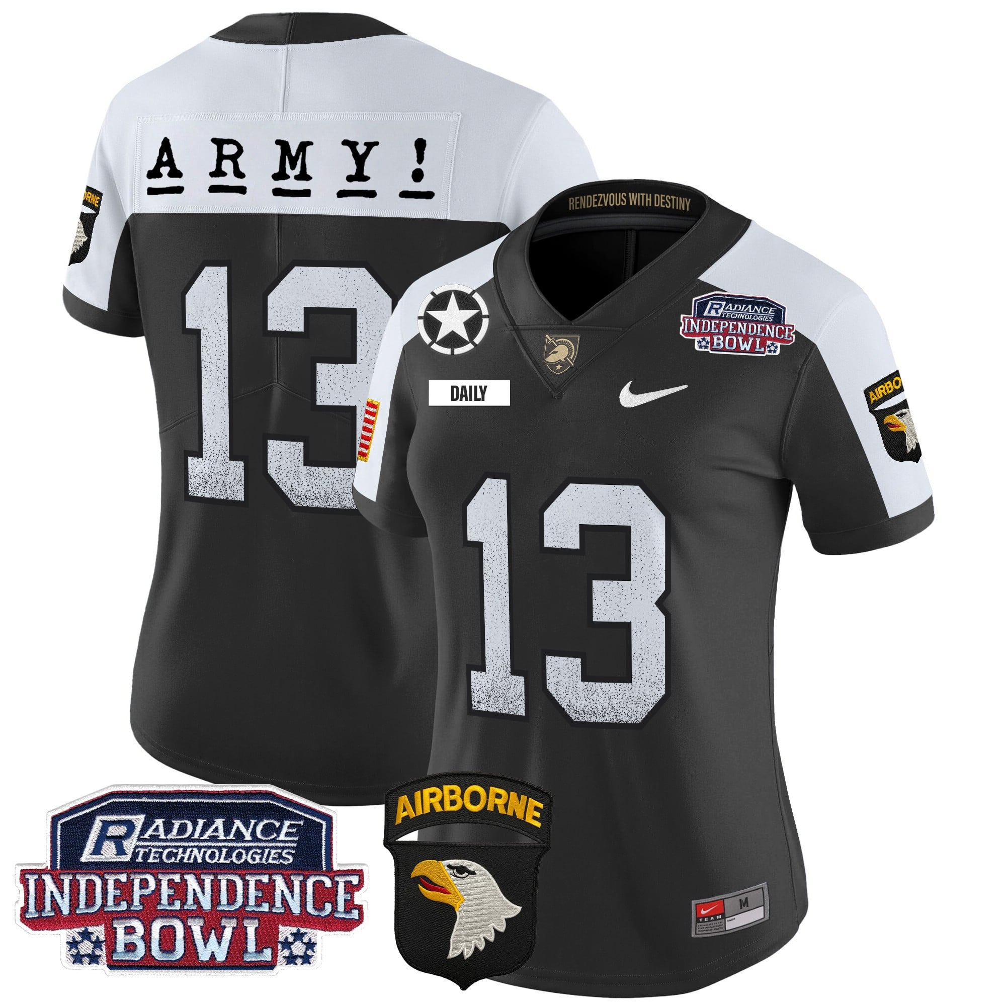 Army Black Knights #13 Jersey - Nike Army Black Knights #13