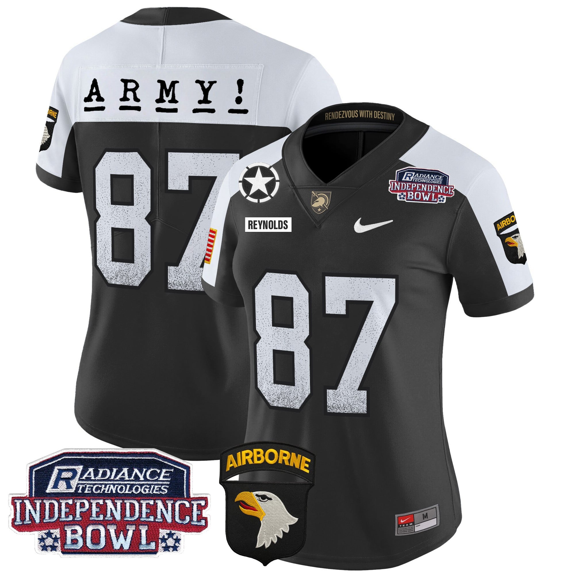 Alternative view of Army Black Knights #13 Jersey - Nike Army Black Knights #13