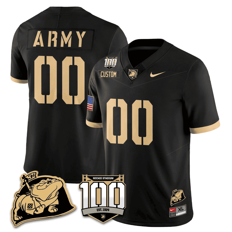 Army Black Knights Jersey nike - Nike Army Black Knights #00 Jersey