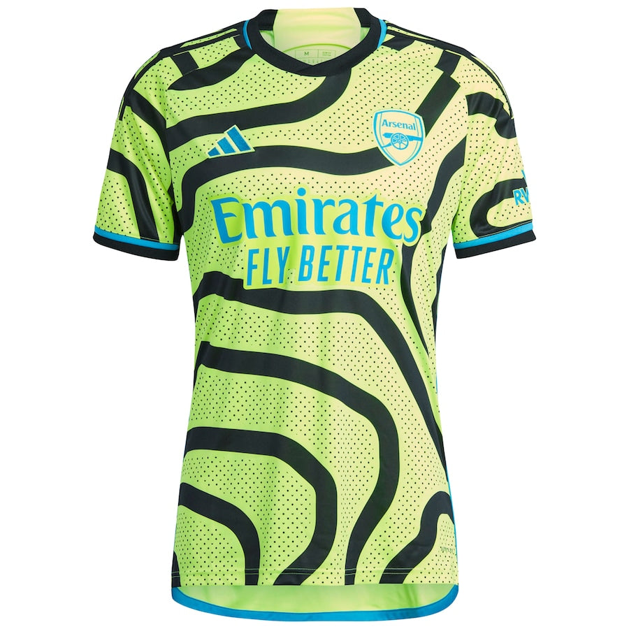 Alternative view of Arsenal 23/24 Third Jersey - Adidas - Yellow & Black