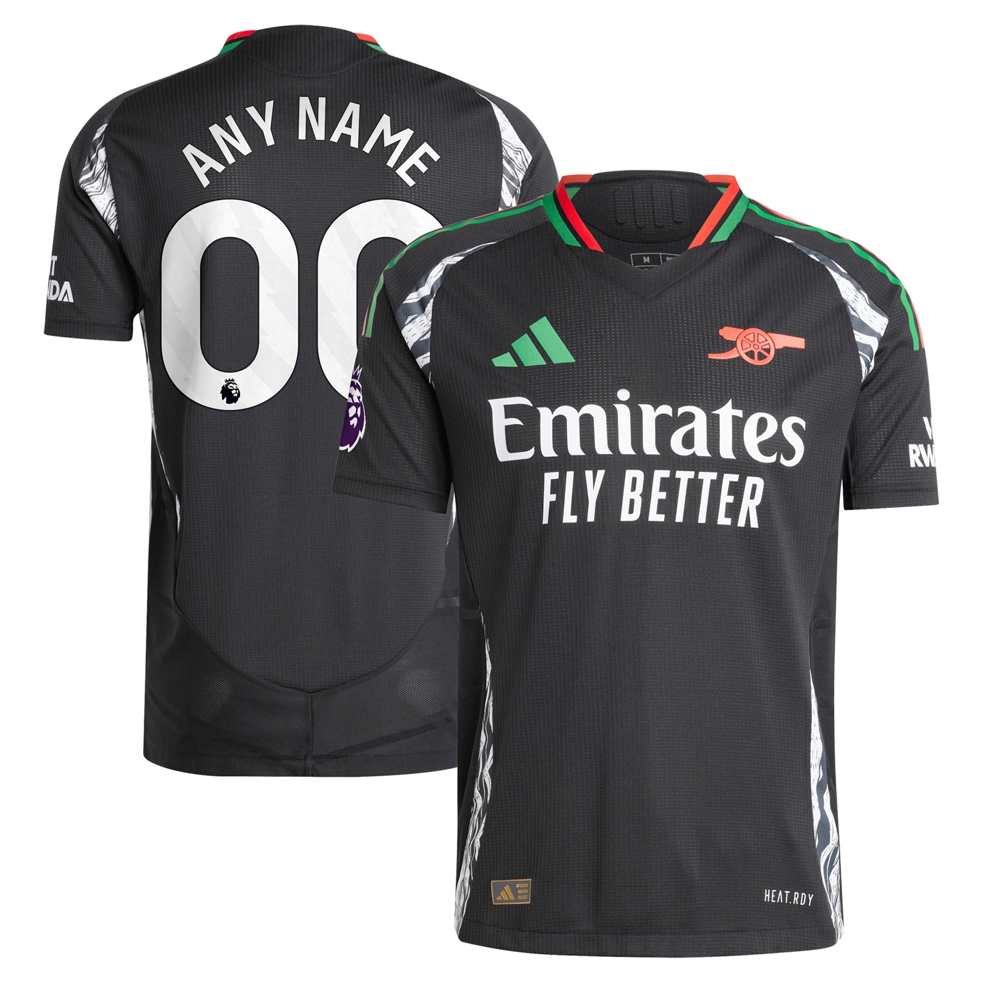 Arsenal Black Third Jersey - Arsenal Black 23/24 Third Jersey - Adidas
