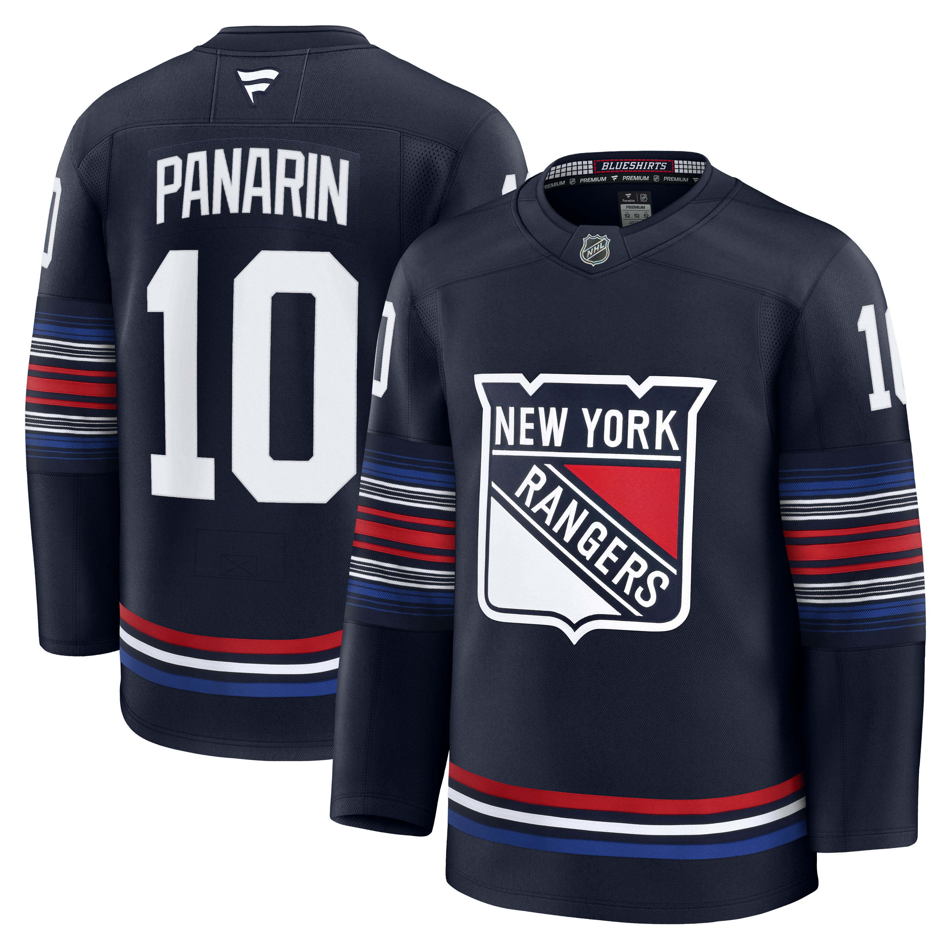 Artemi Panarin New York Rangers Fanatics Alternate Premium Jersey