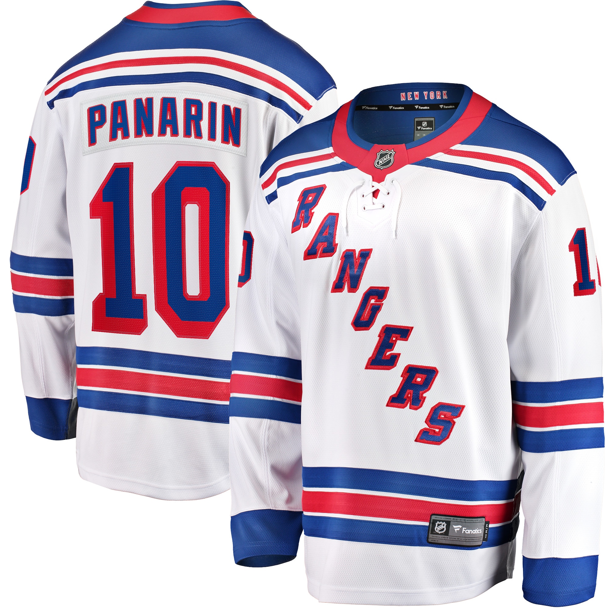 Artemi Panarin New York Rangers Fanatics Breakaway Jersey - White