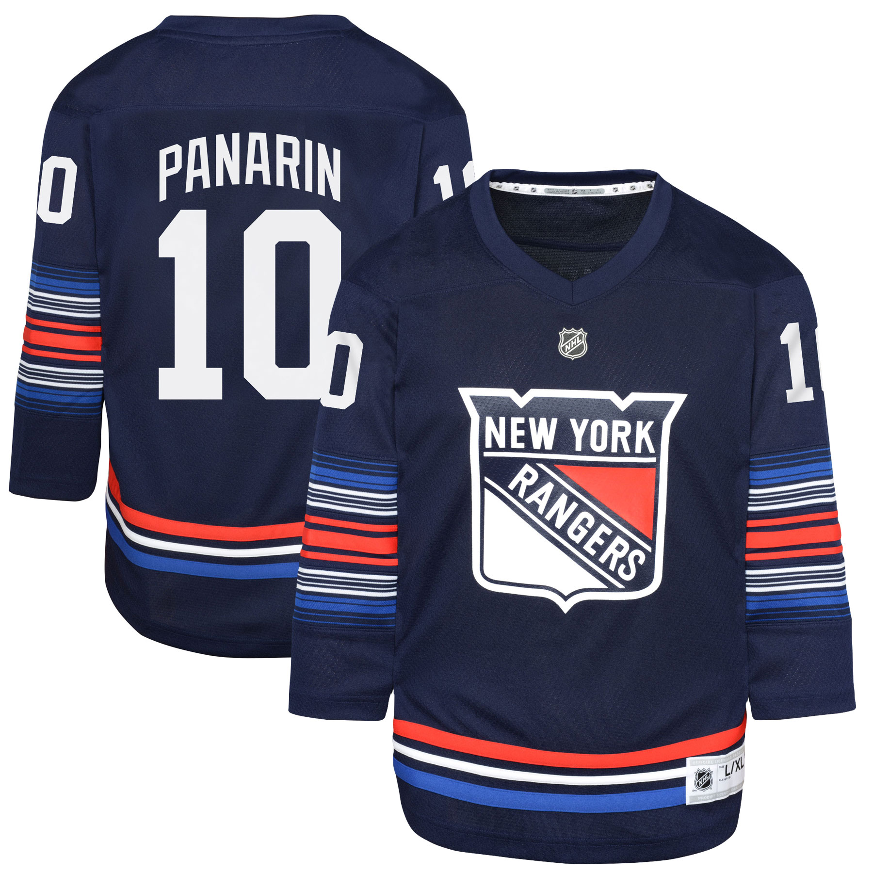 Artemi Panarin New York Rangers Youth Alternate Player Jersey