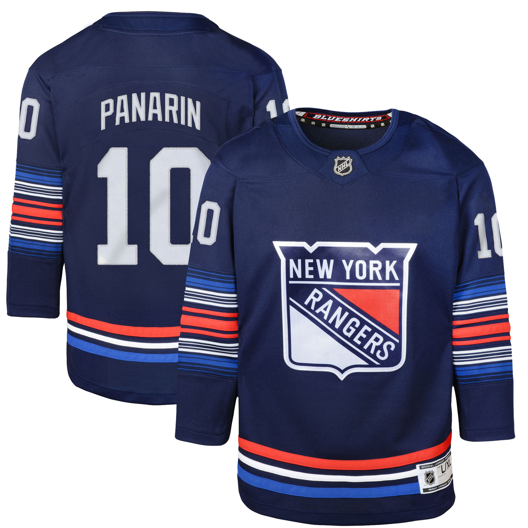 Artemi Panarin New York Rangers Youth Alternate Premier Player Jersey