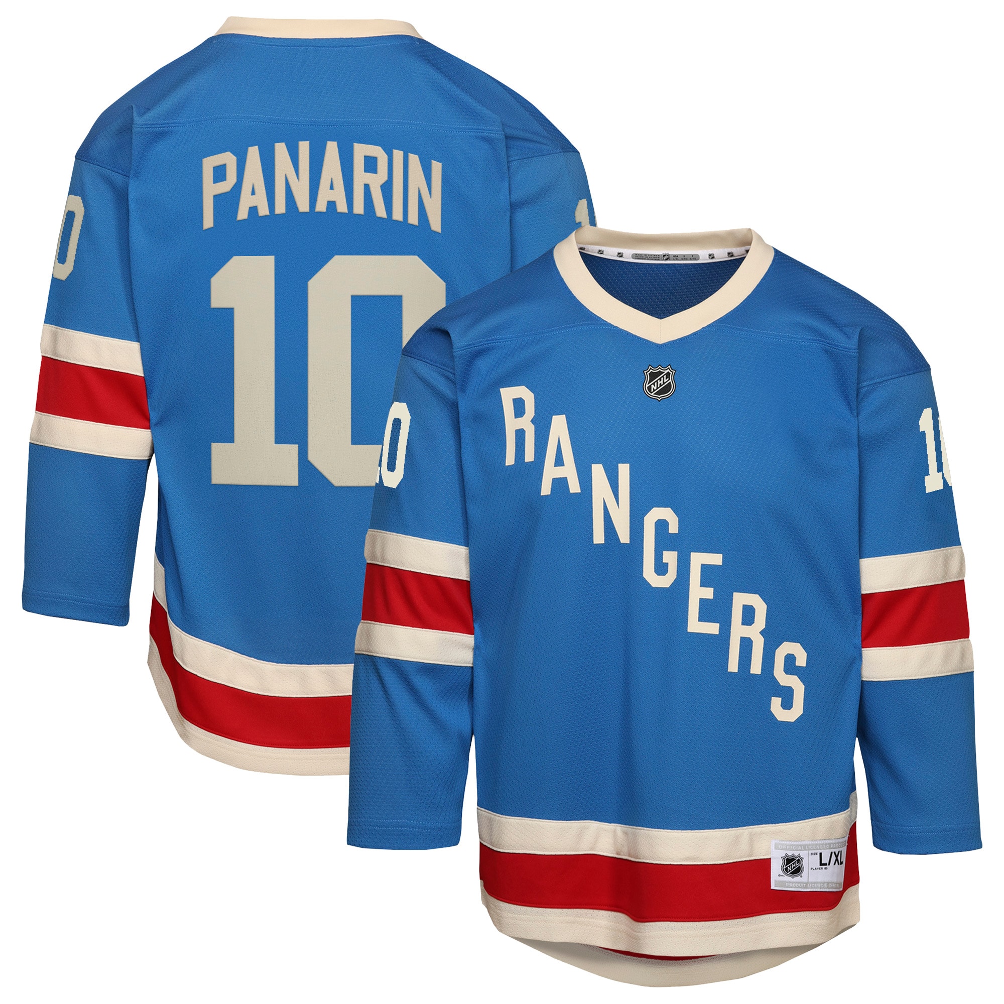 Artemi Panarin New York Rangers Youth Centennial Jersey - Blue
