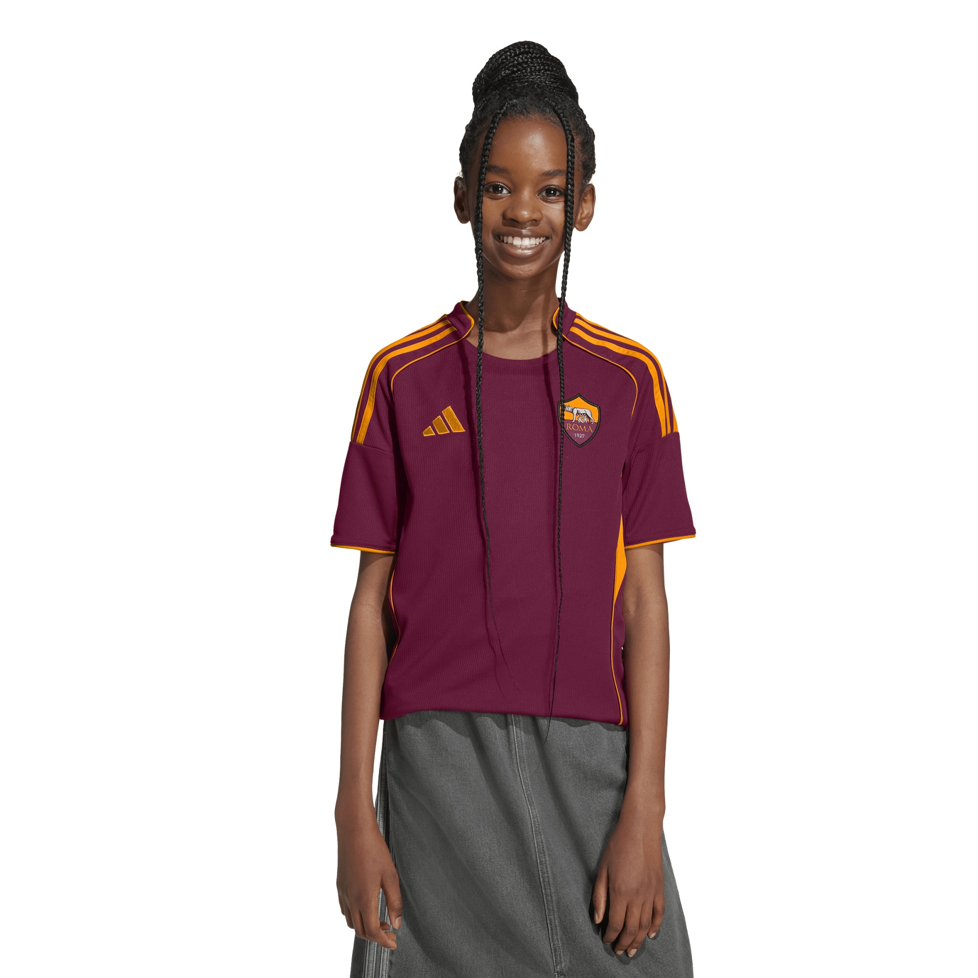 AS Roma Youth 2025/26 Home Jersey