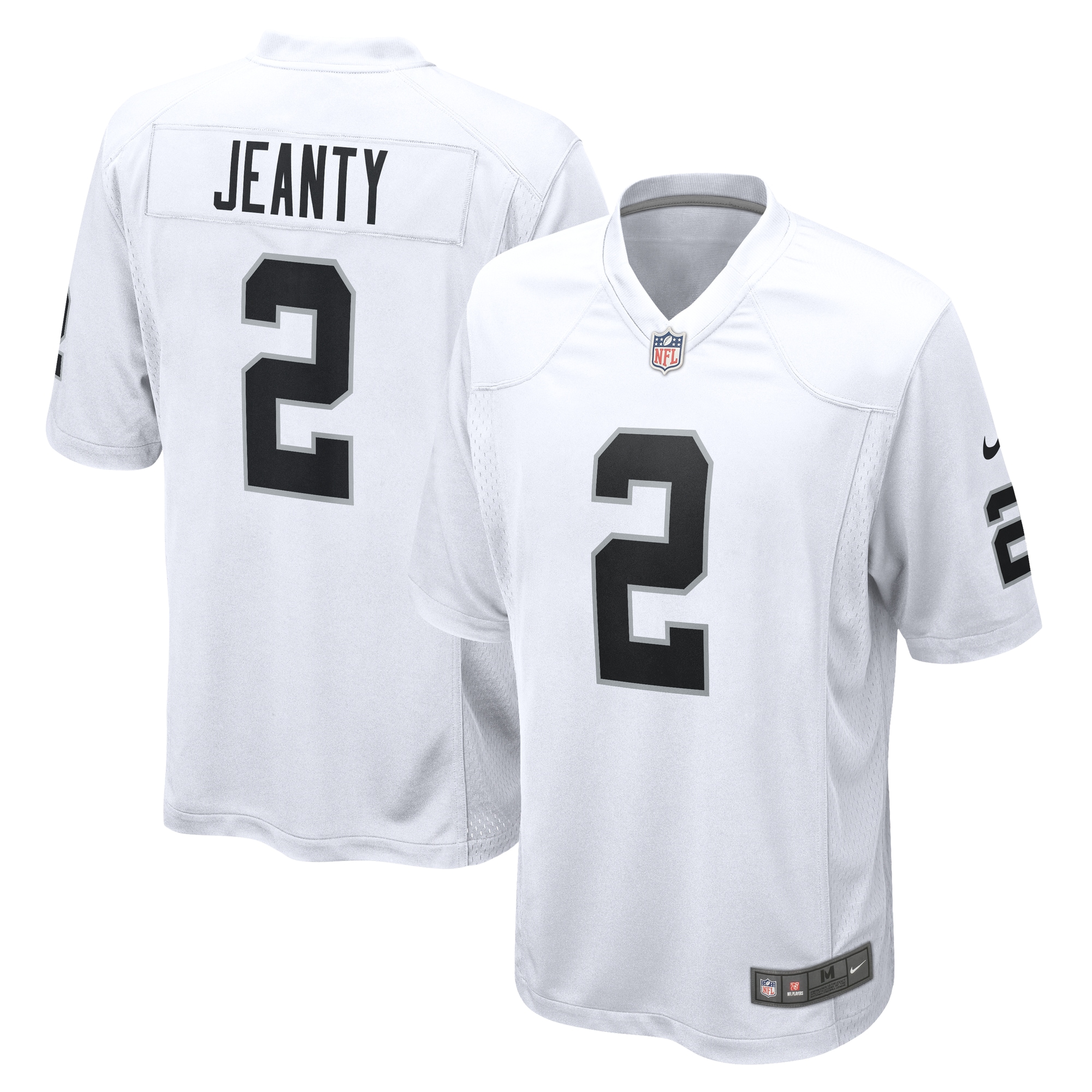Ashton Jeanty Las Vegas Raiders Game Jersey - White