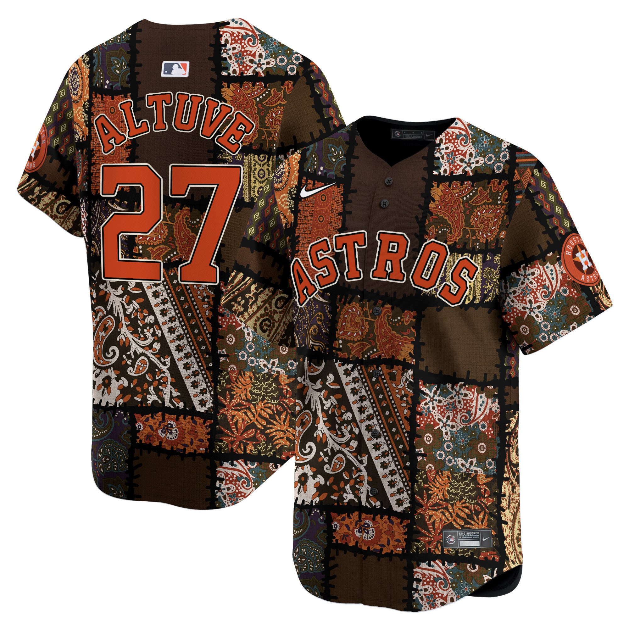 Astros Altuve Patchwork Jersey - Nike - Limited Edition