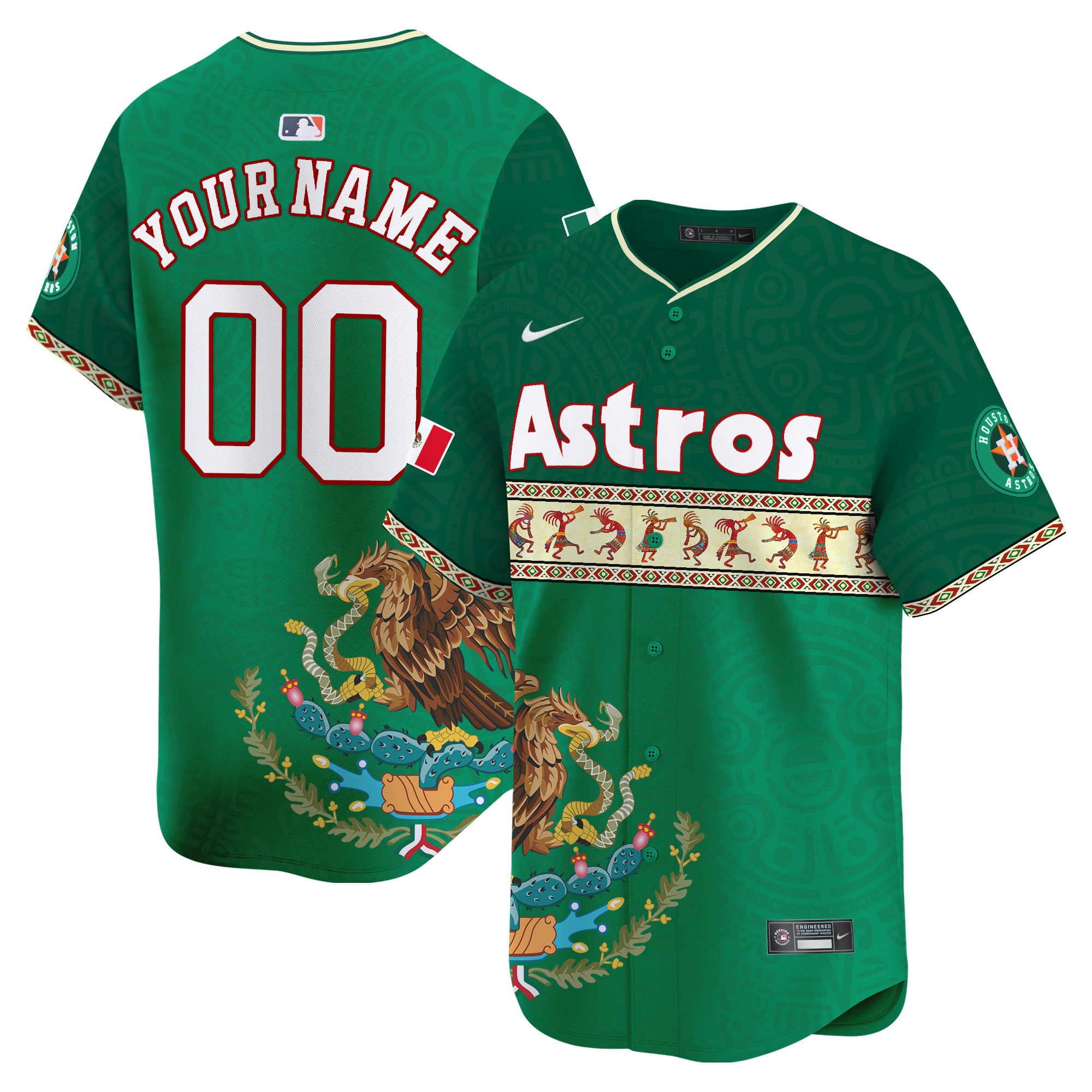 Astros Green Mexico Jersey - Nike Astros Green Mexico Edition Jersey