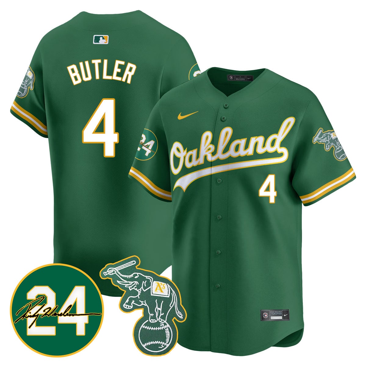 Athletics Butler Green Jersey - Nike Athletics Butler Jersey - Green