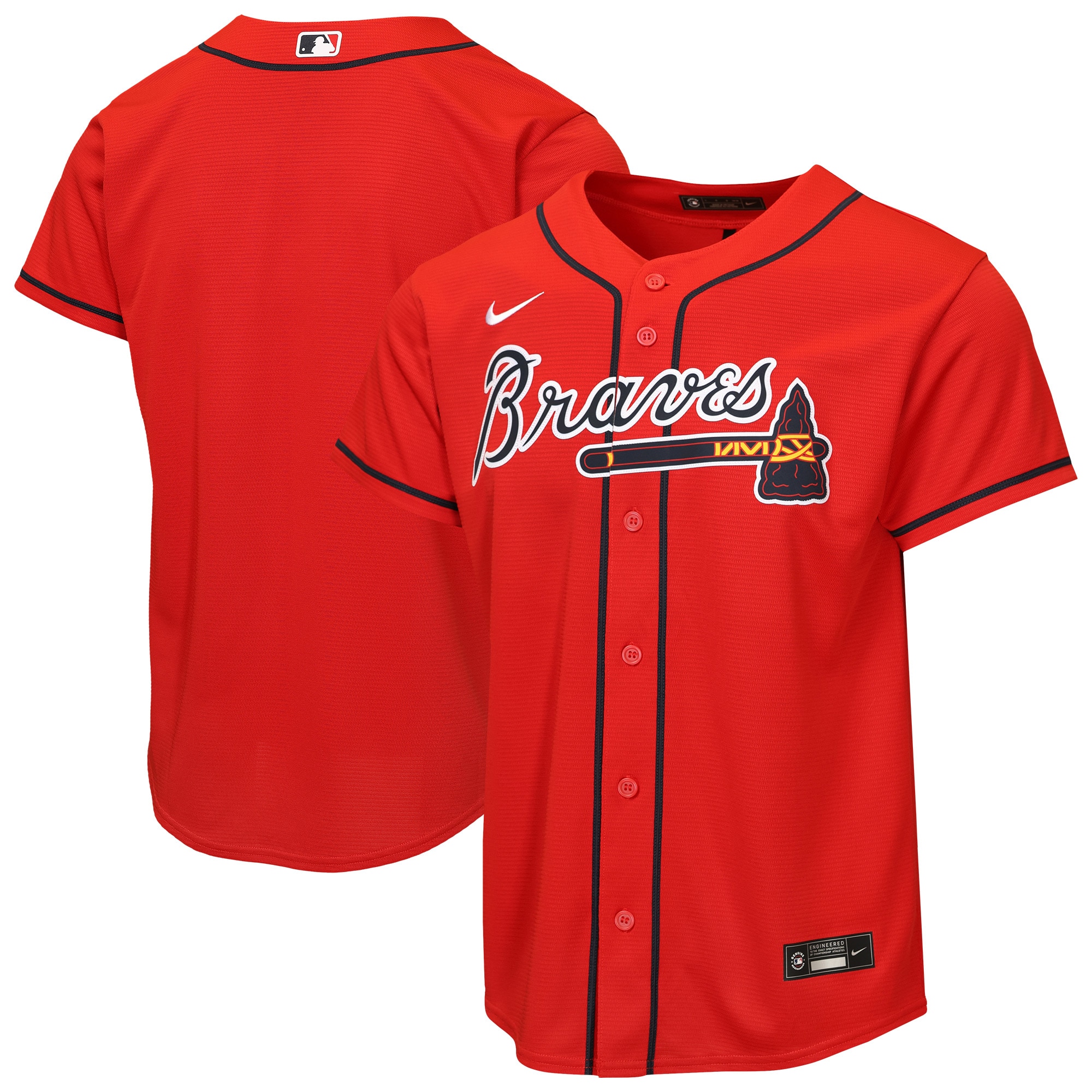 Atlanta Braves Youth Alternate Jersey