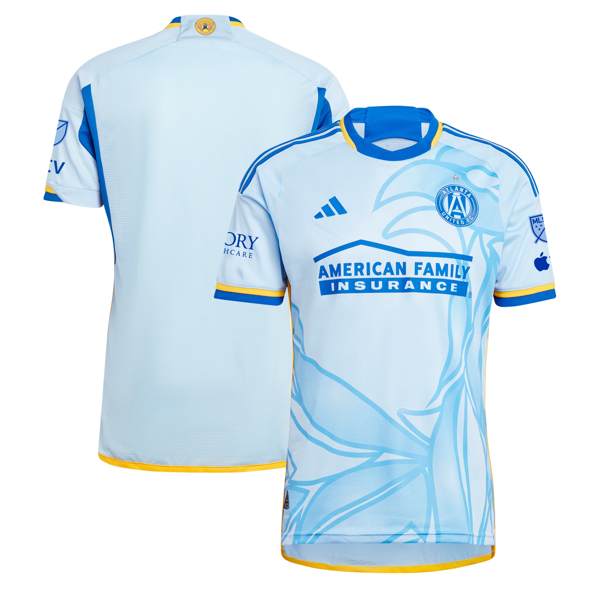 Atlanta United FC 2024 The Resurgens Kit Jersey - Light Blue