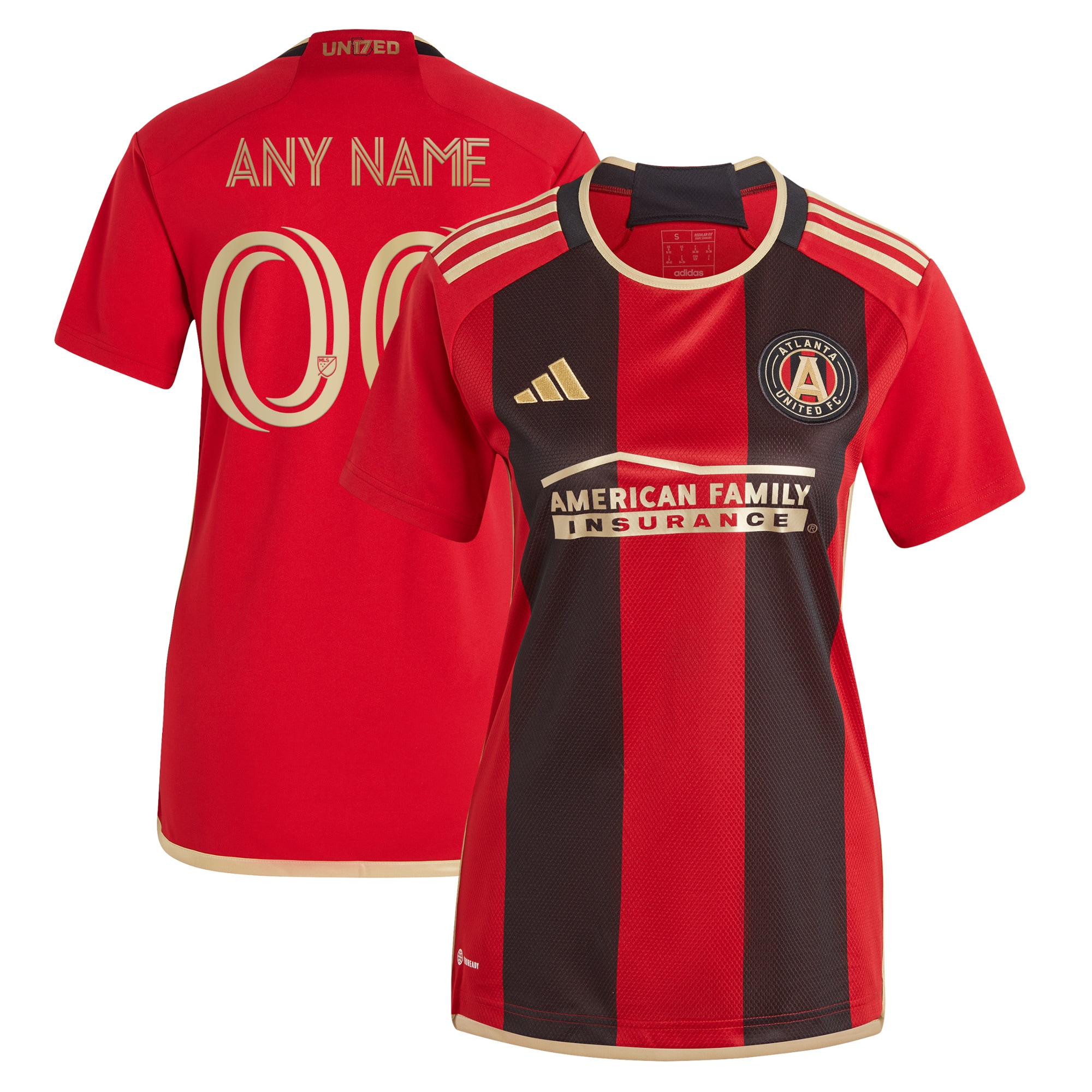 Atlanta United FC Women's 2023 The 17s' Kit Custom Jersey - Black