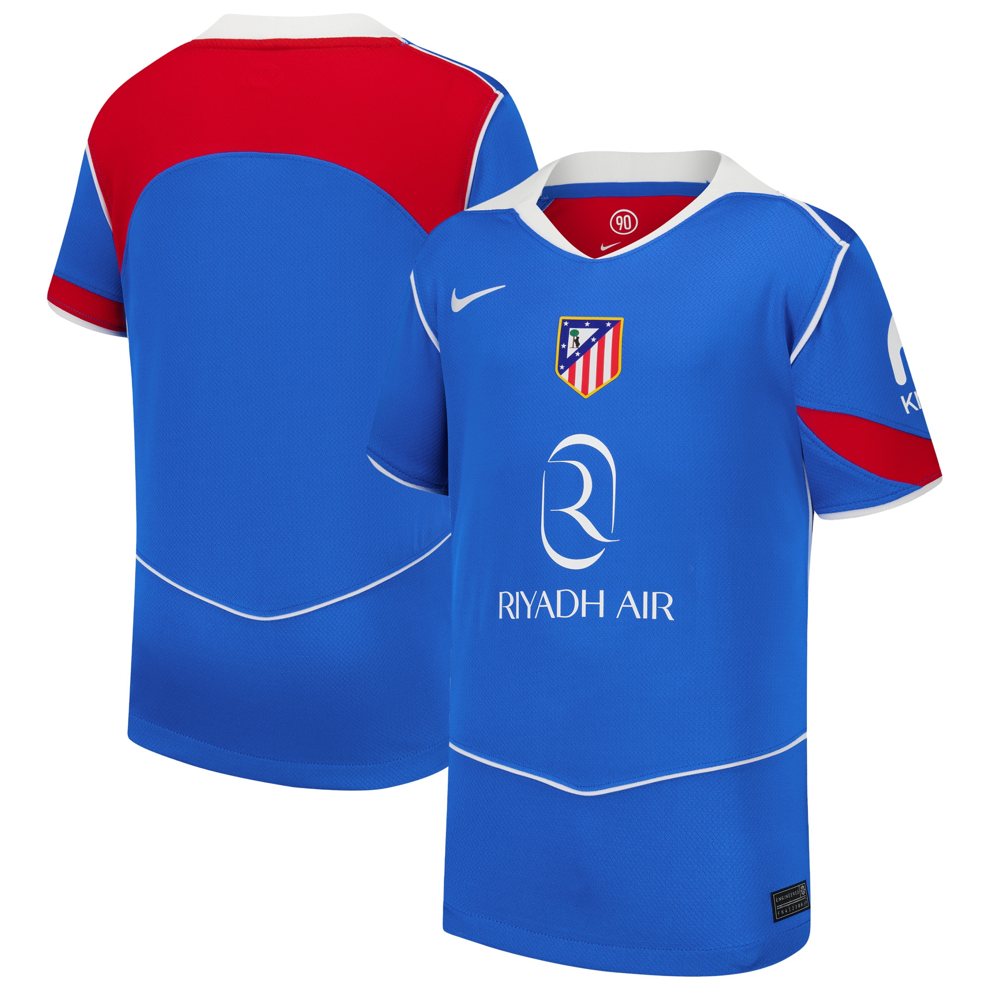 Atletico de Madrid Youth 2025/26 Third Jersey - Blue