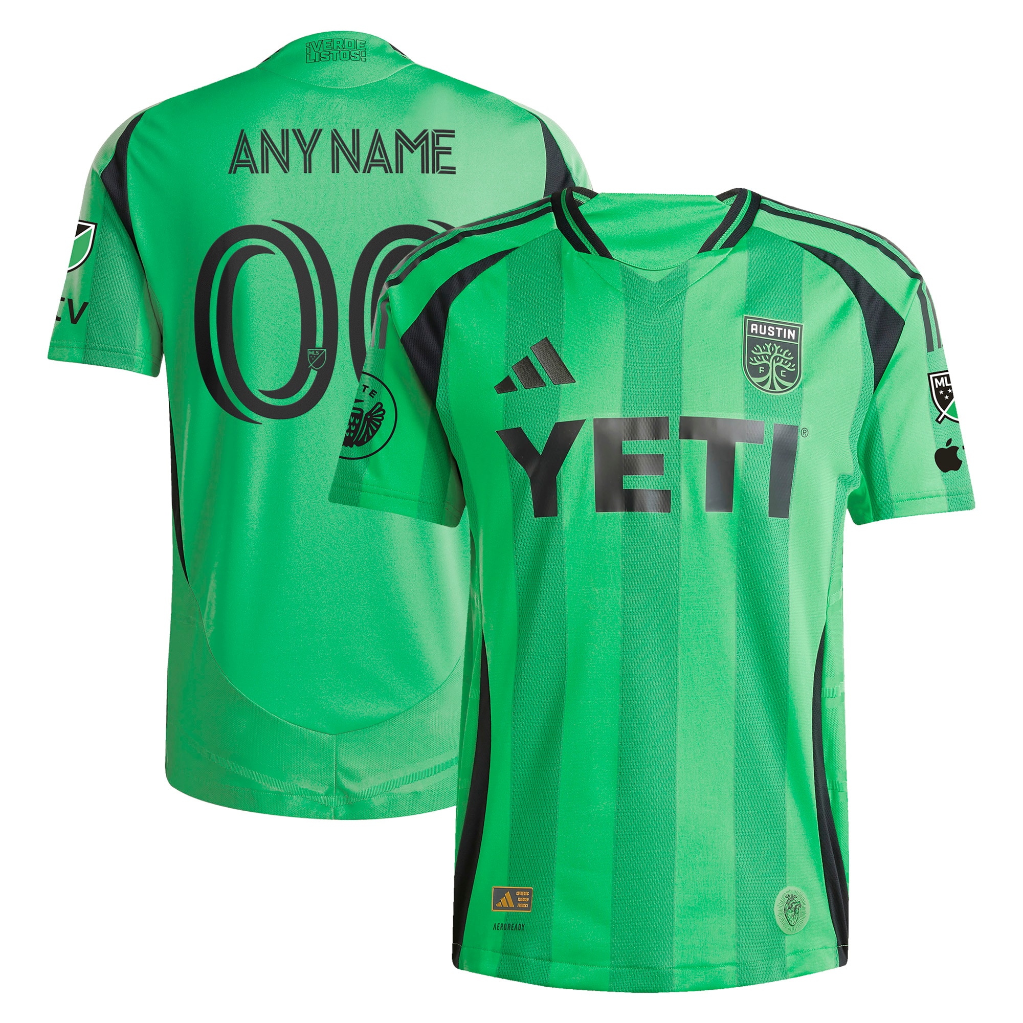 Austin FC 2025 The Heartbeat Kit Custom Jersey