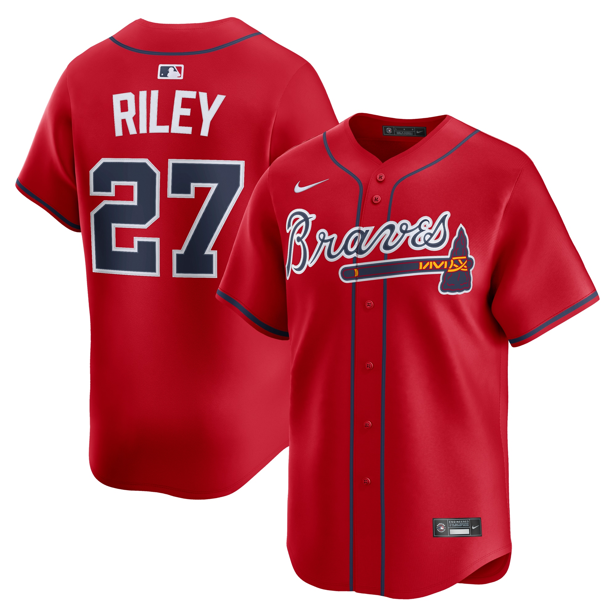 Austin Riley Atlanta Braves Alternate Limited Player Jersey