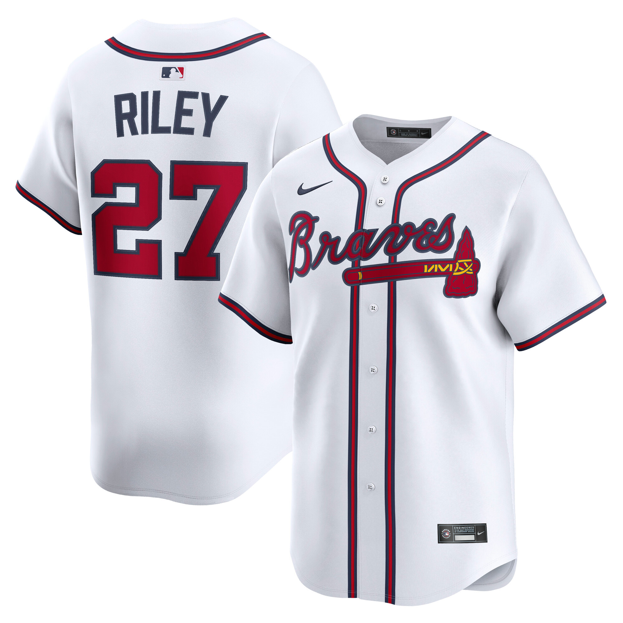 Austin Riley Atlanta Braves Home Limited Player Jersey