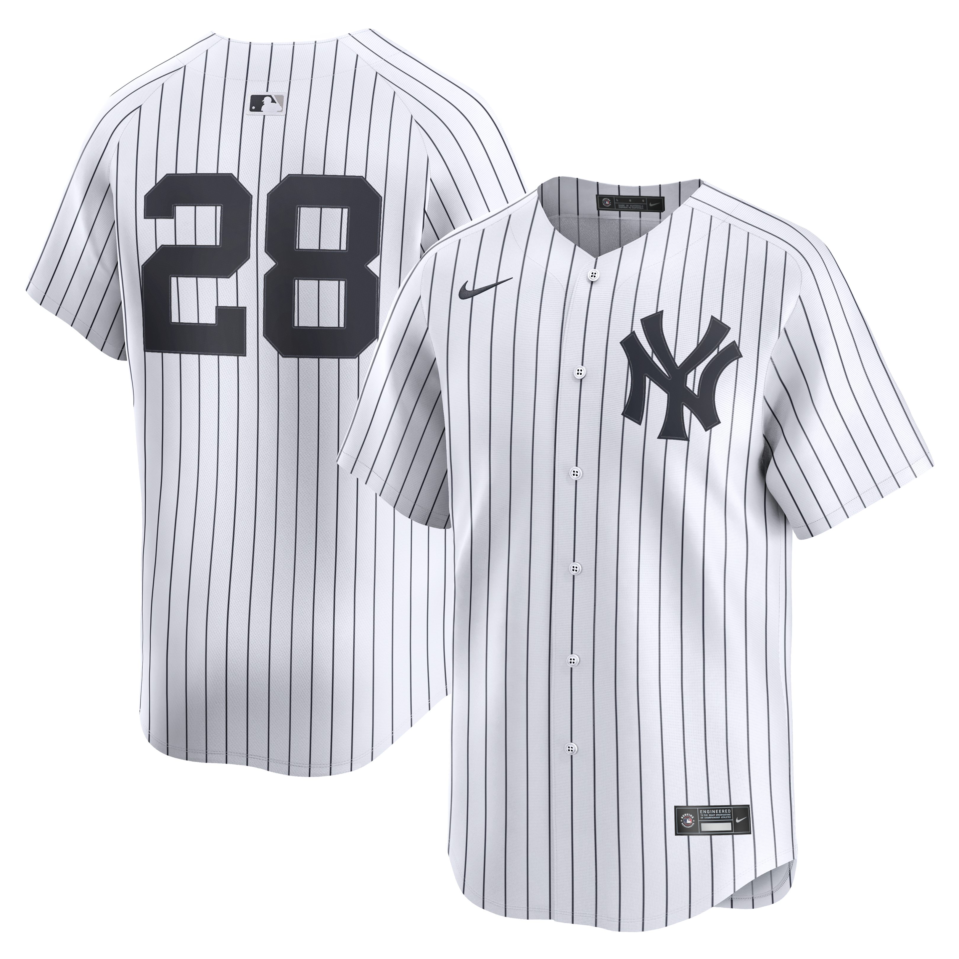 Austin Wells New York Yankees Home Limited Player Jersey - White